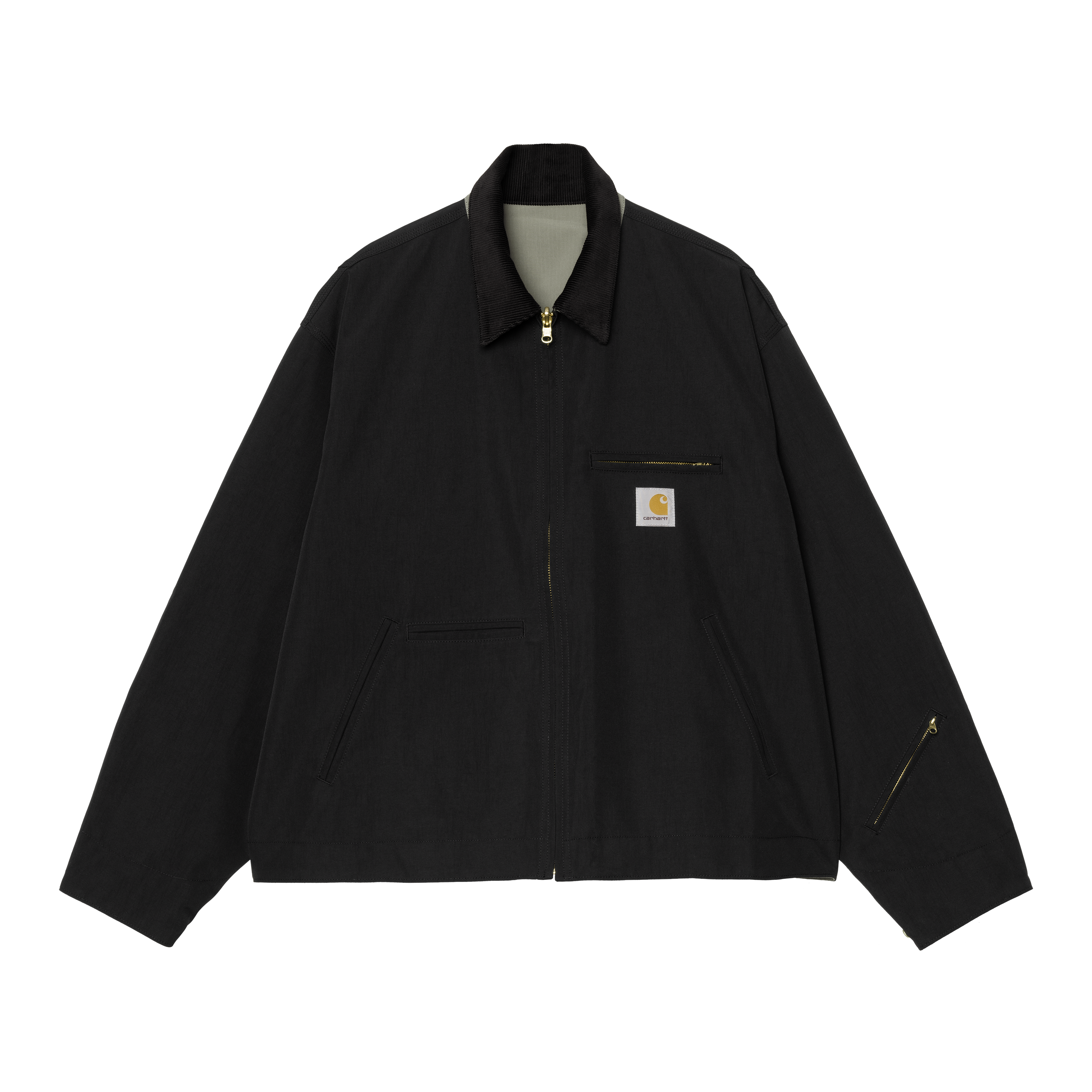 Carhartt WIP Reversible Detroit Jacket Max in Black