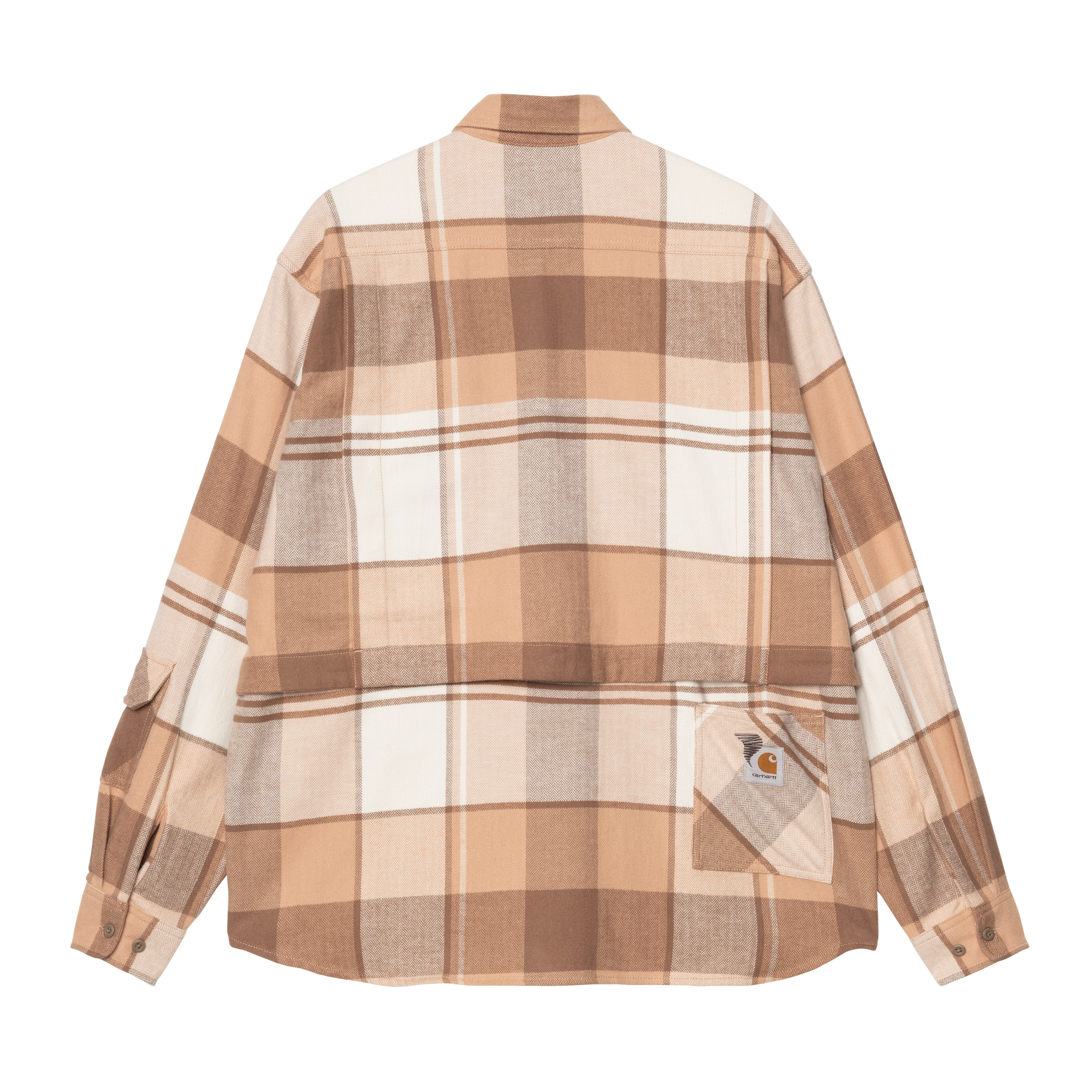 Carhartt WIP Invincible L/S Work Shirt Max, Coca Mocha