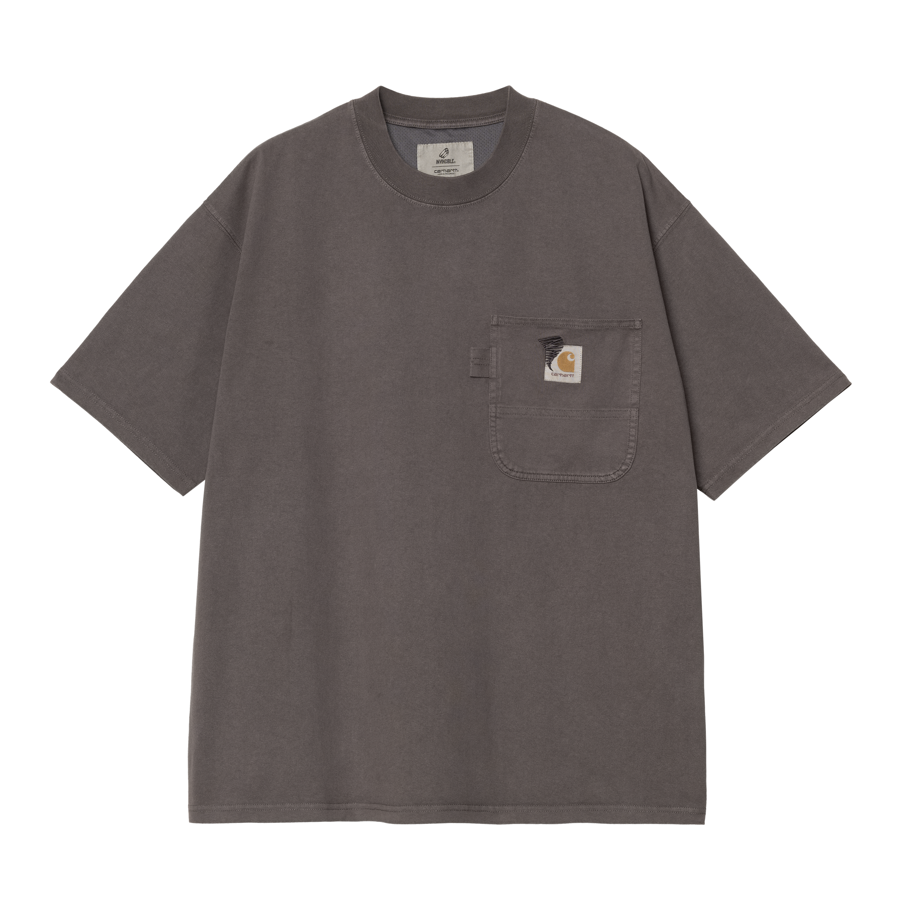 Carhartt WIP Short Sleeve Pigment Dyed T-shirt en Gris