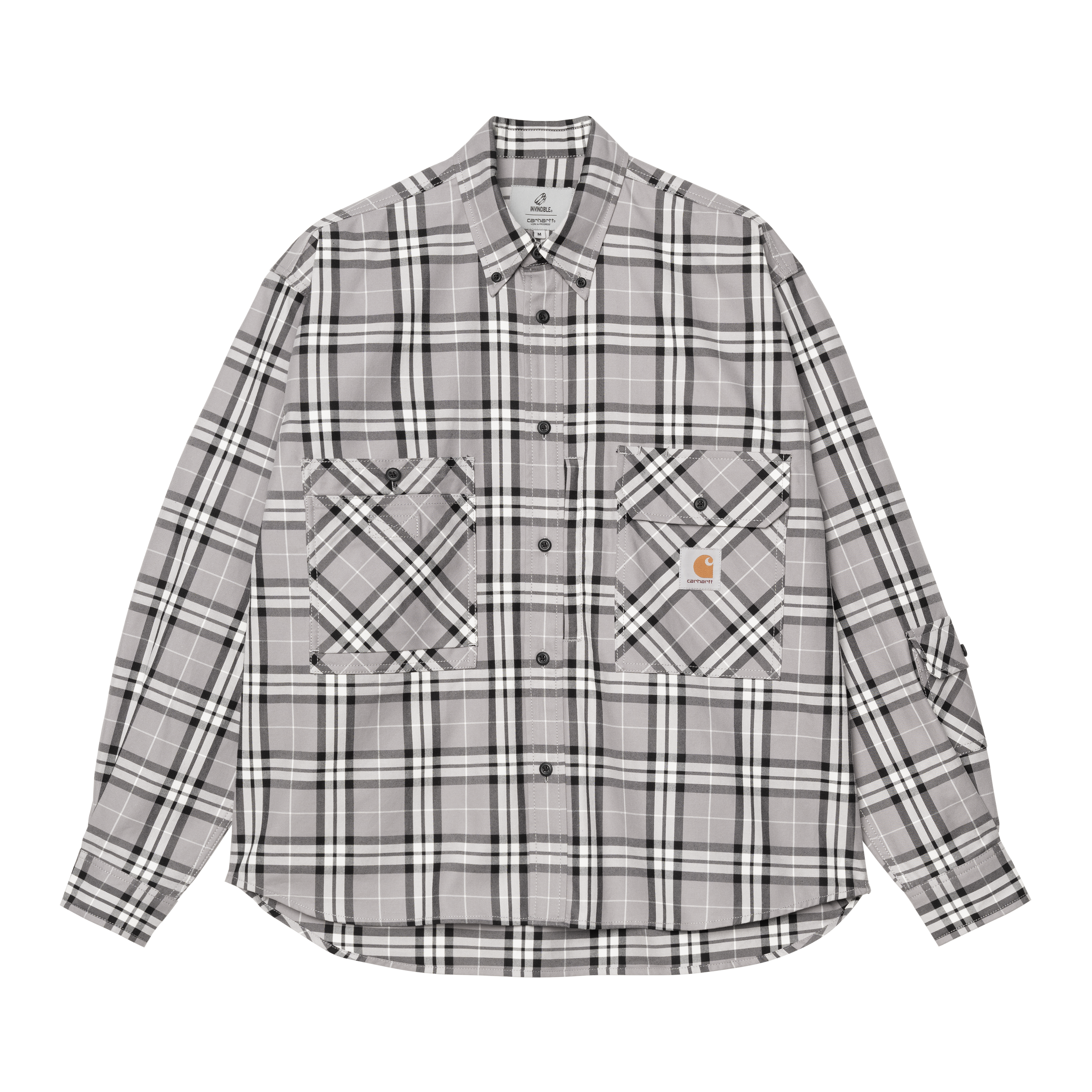 Carhartt WIP Carhartt WIP x INVINCIBLE L/S Work Shirt Max, Black | Official  Online Store