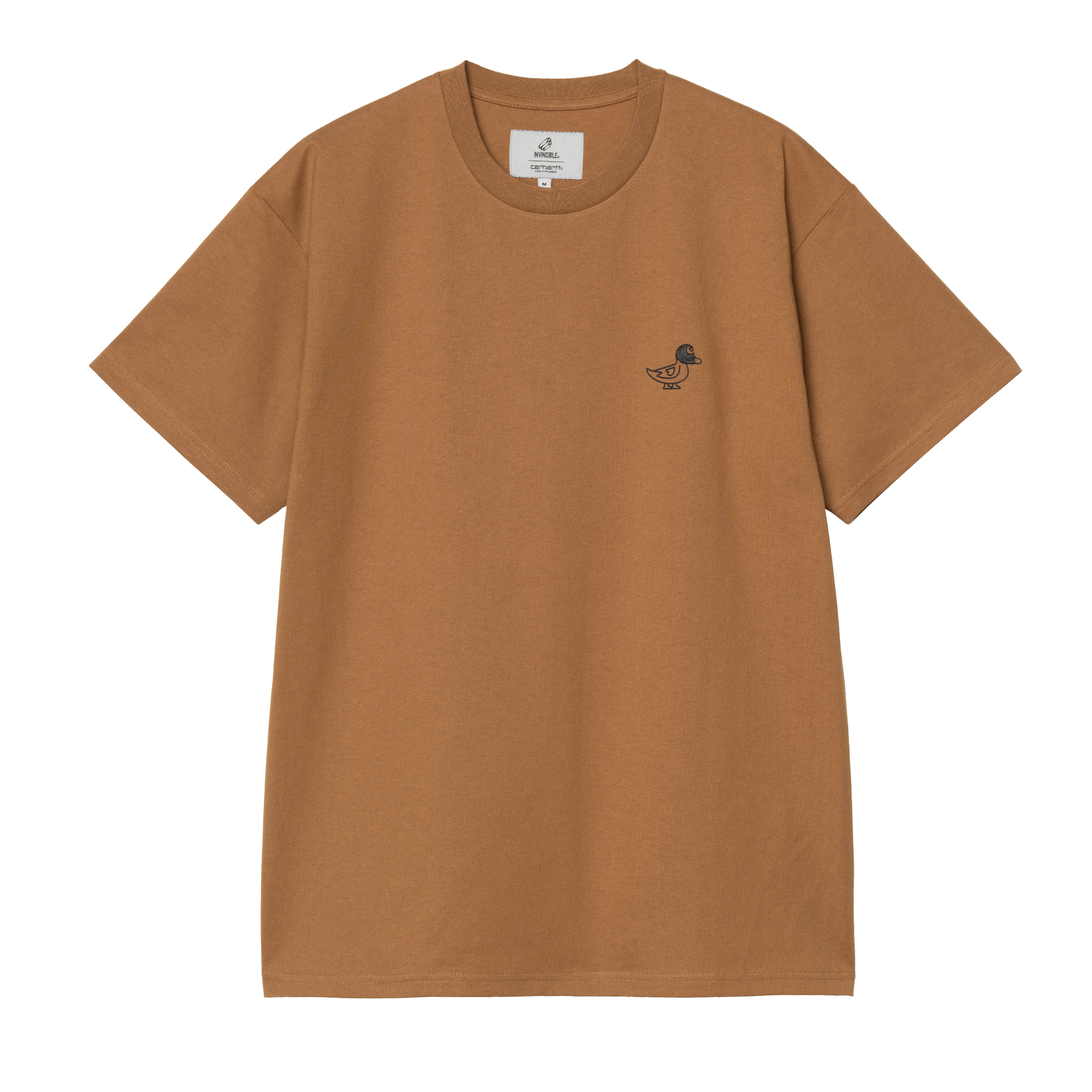 Carhartt WIP Short Sleeve Madison Duck T-shirt in Brown