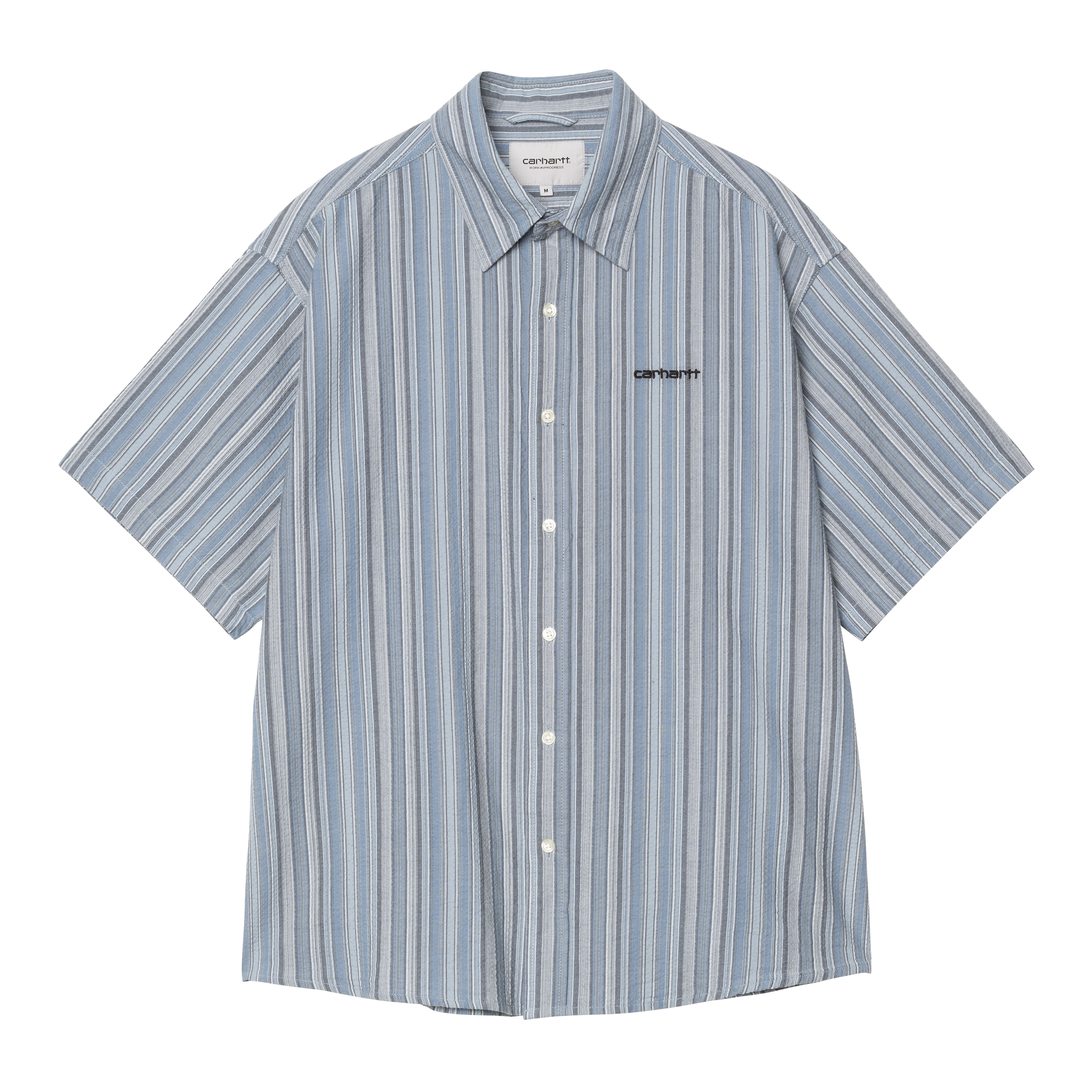 Carhartt WIP S/S Enzo Shirt, Blue Iris | Official Online Store