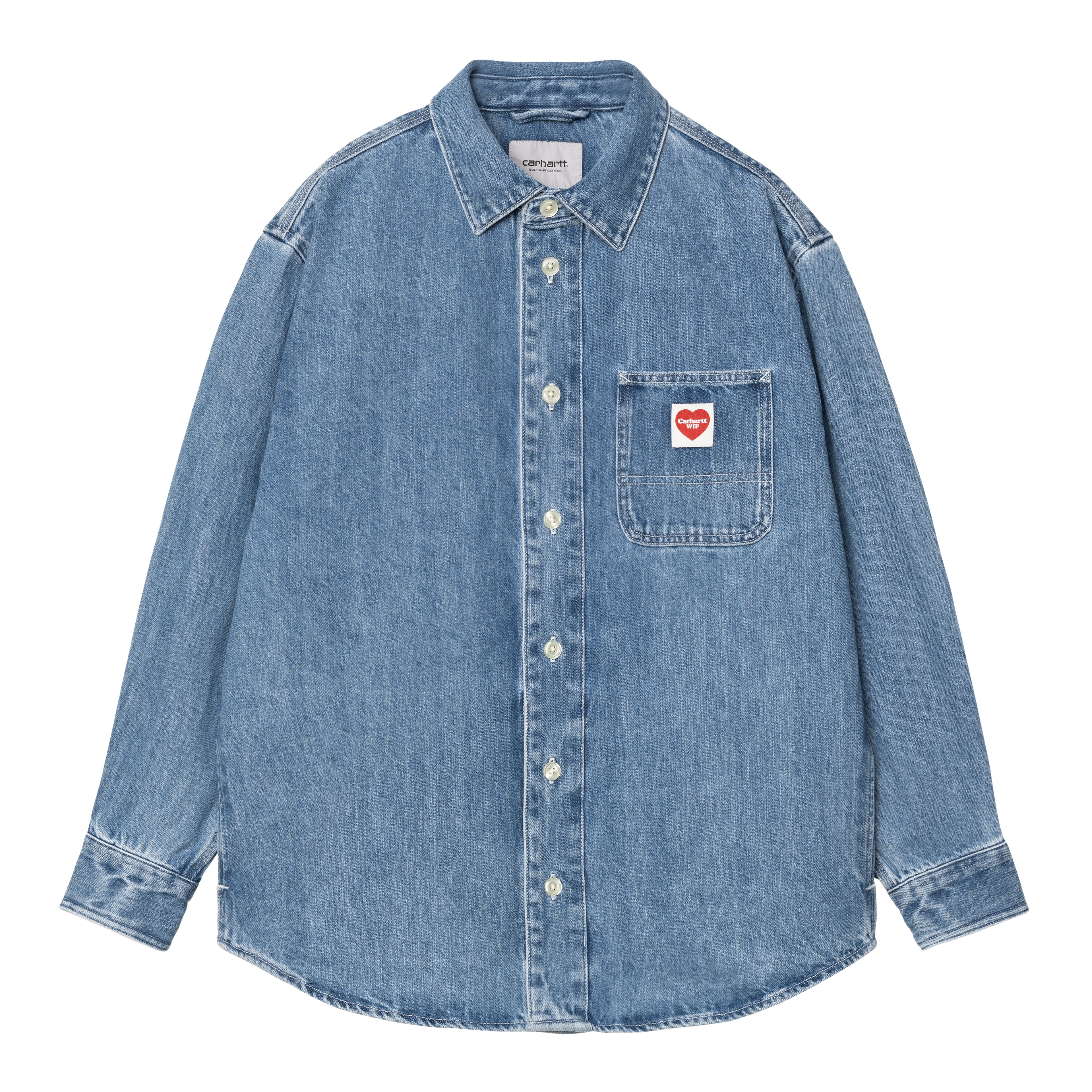 Carhartt WIP L/S Nash Shirt, Blue | Official Online Store