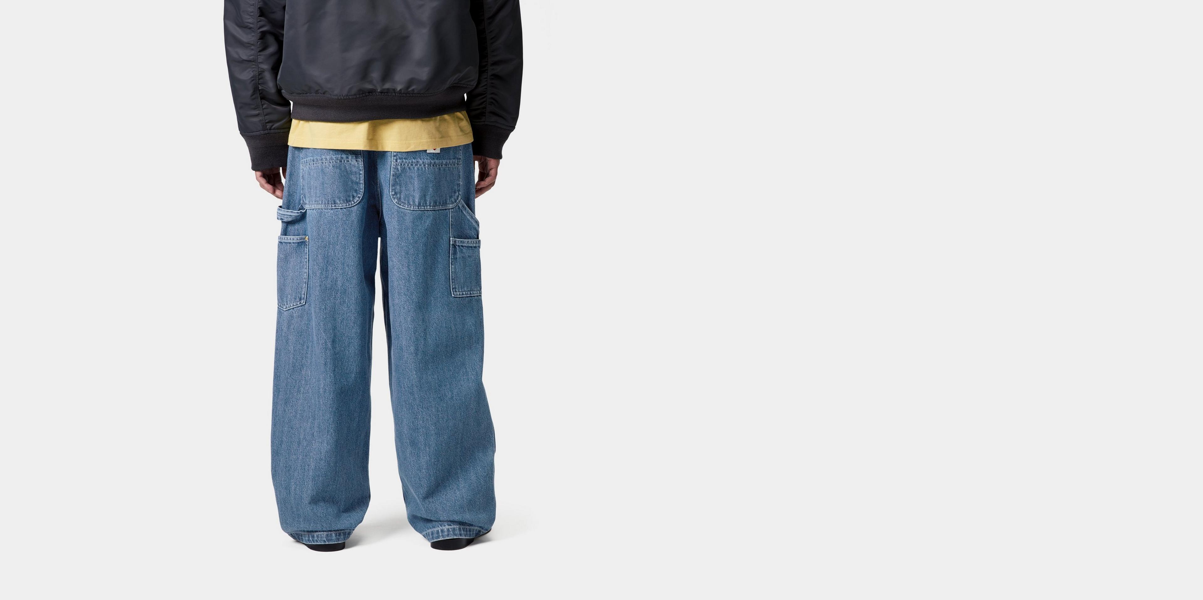 Carhartt WIP Nash Double Knee Pant, Blue | Official Online Store