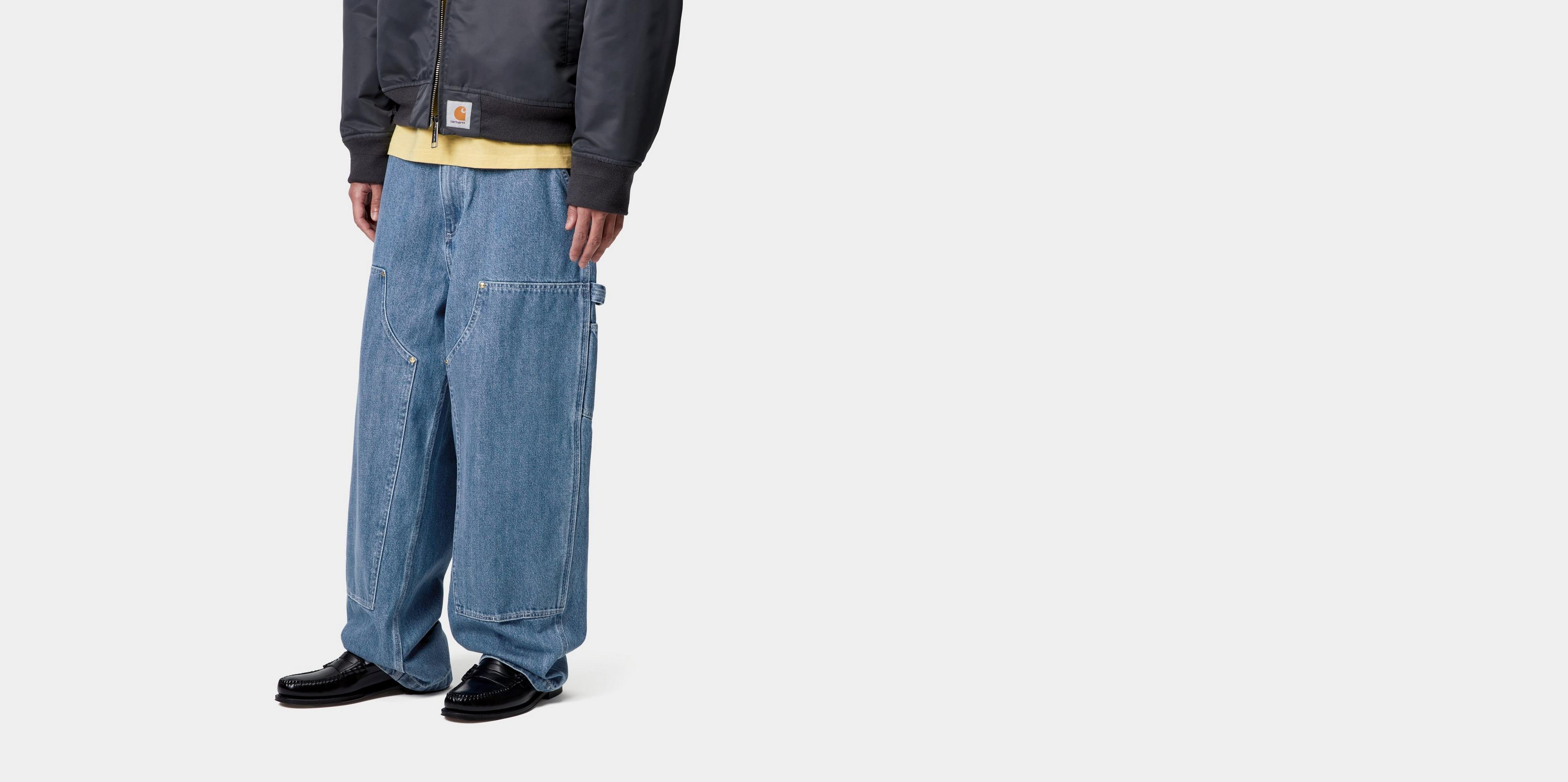 Carhartt WIP Nash Double Knee Pant, Blue | Official Online Store