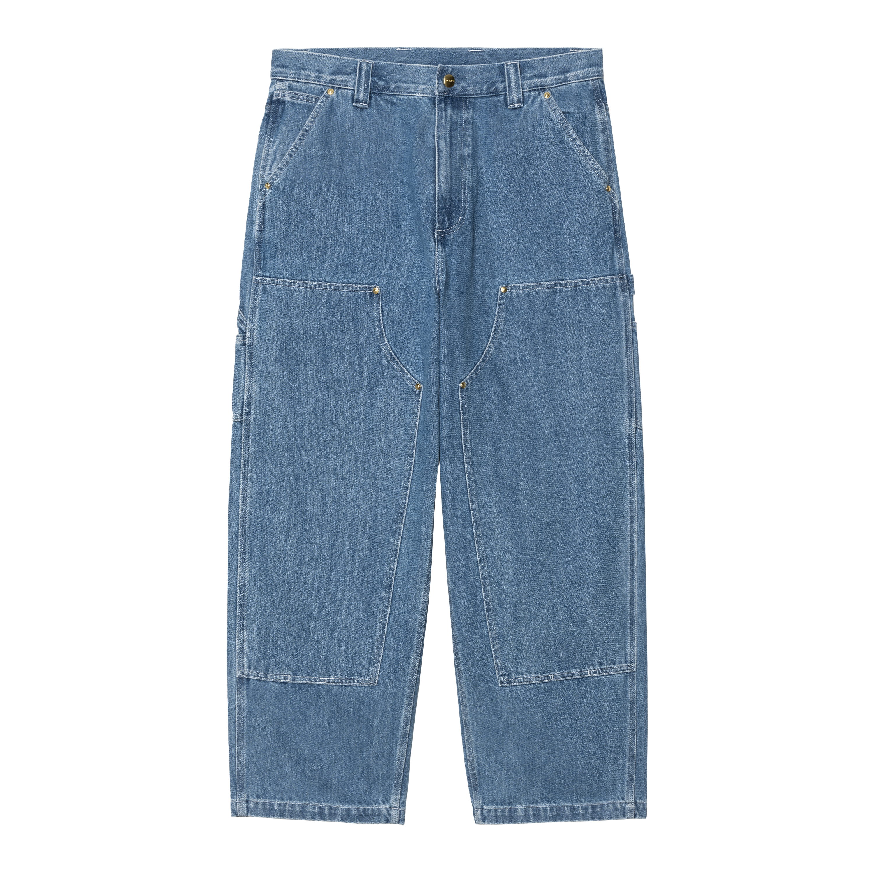 Carhartt WIP Nash Double Knee Pant, Blue | Official Online Store