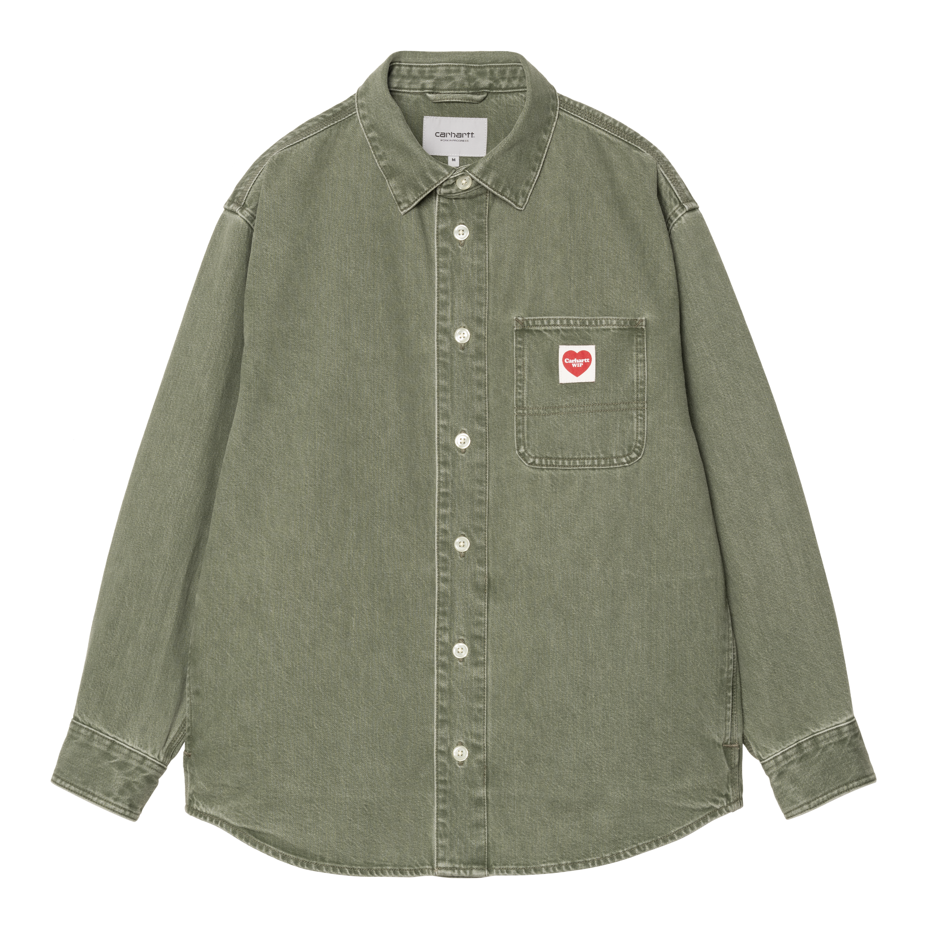 Carhartt WIP L/S Nash Shirt, Army Green | Official Online Store