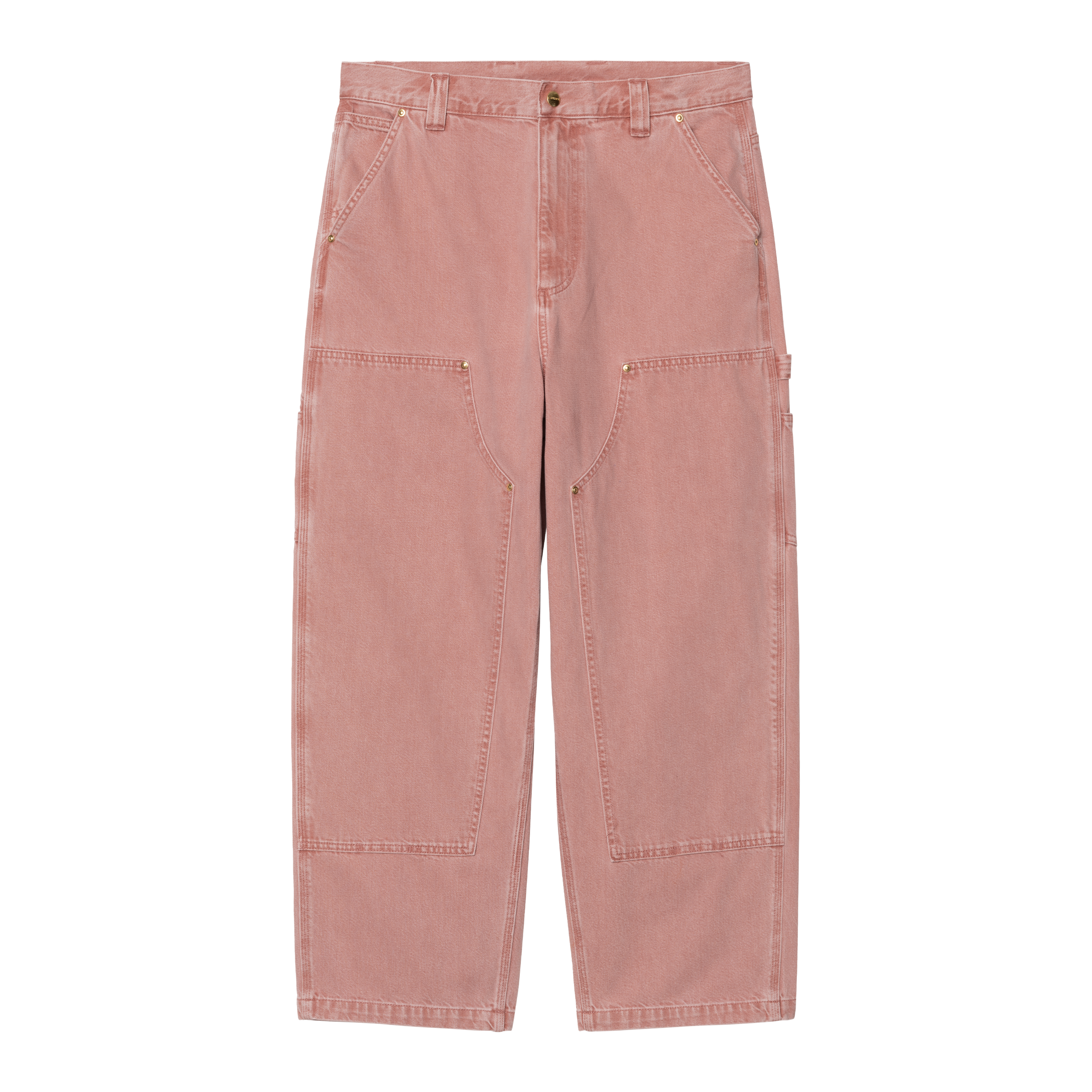 Carhartt WIP Nash Double Knee Pant, Sulfur Red | Official
