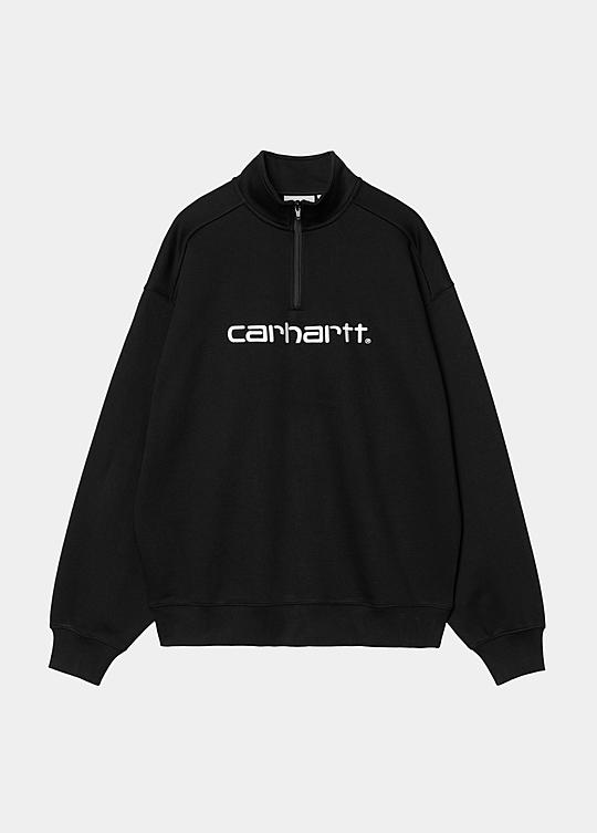 Carhartt WIP Chase Sweatshirt, Black / Gold | Official Carhartt WIP Chase Sweatshirt, Black / Gold | Official