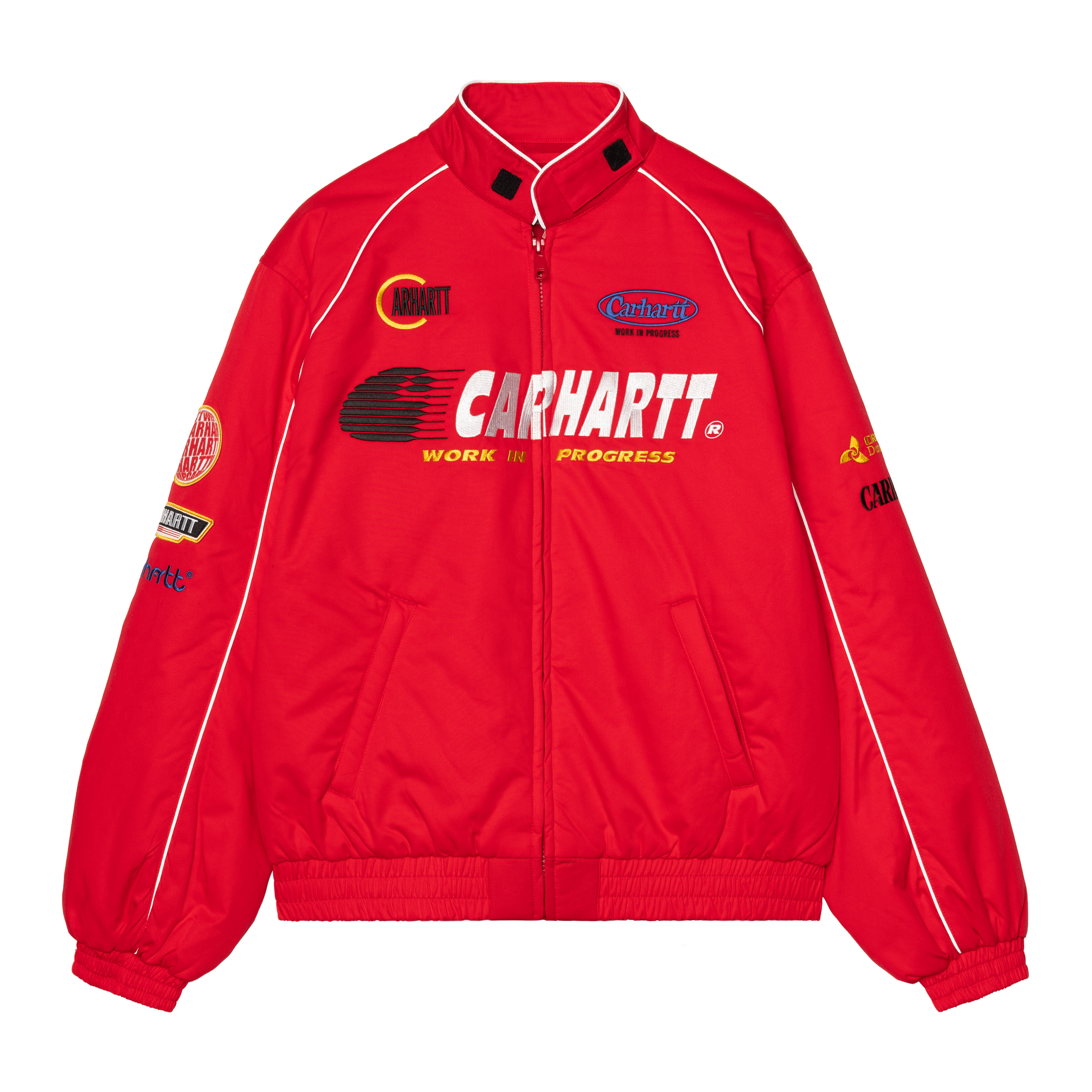 Carhartt WIP Haddon Jacket, Racing Red | Official Online Store