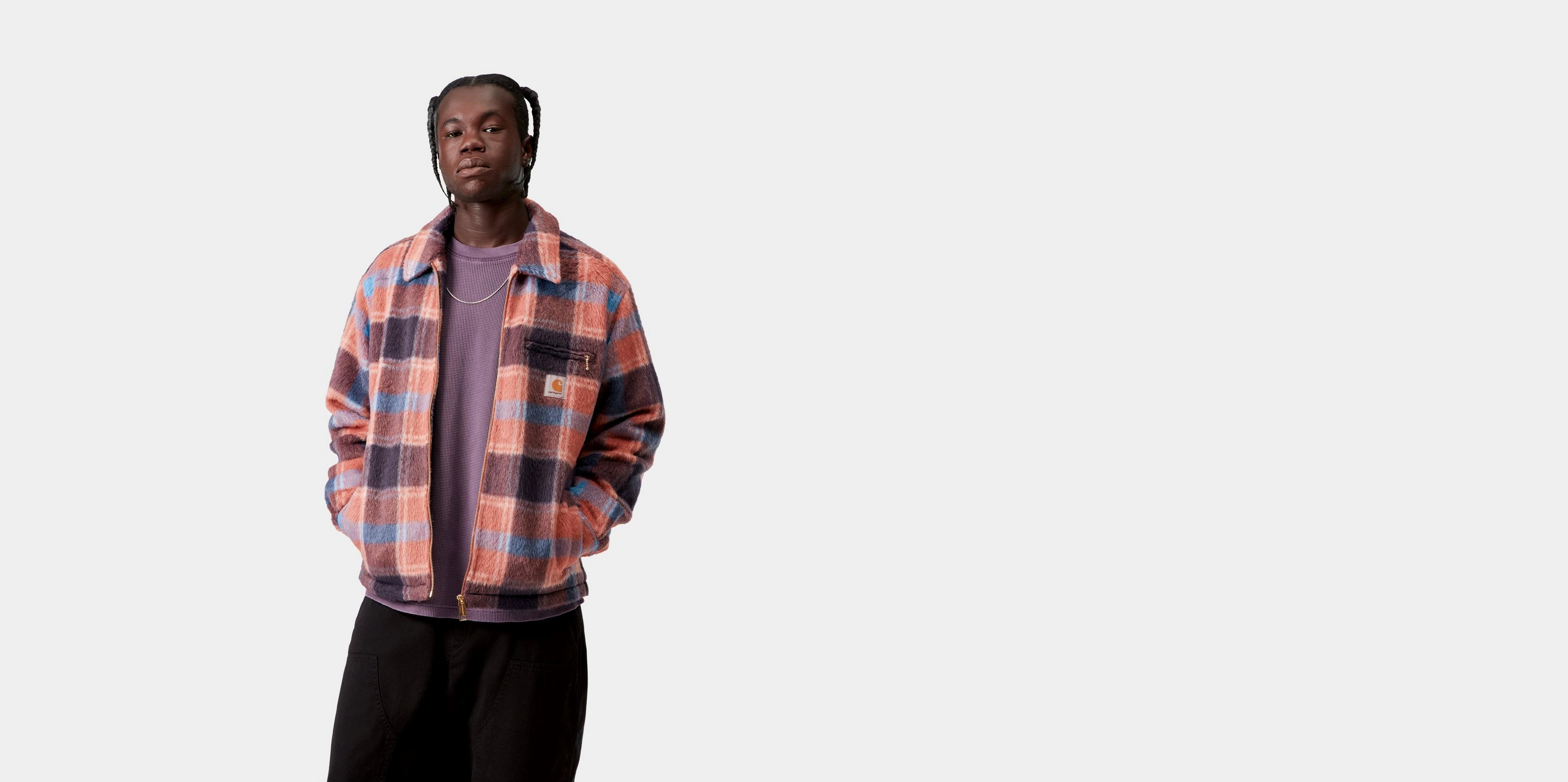 ジャケット・アウター Carhartt KYRON SHIRT JAC - Ash Pink Carhartt WIP Kyron Shirt Jac, Ash Pink | Official Online Store