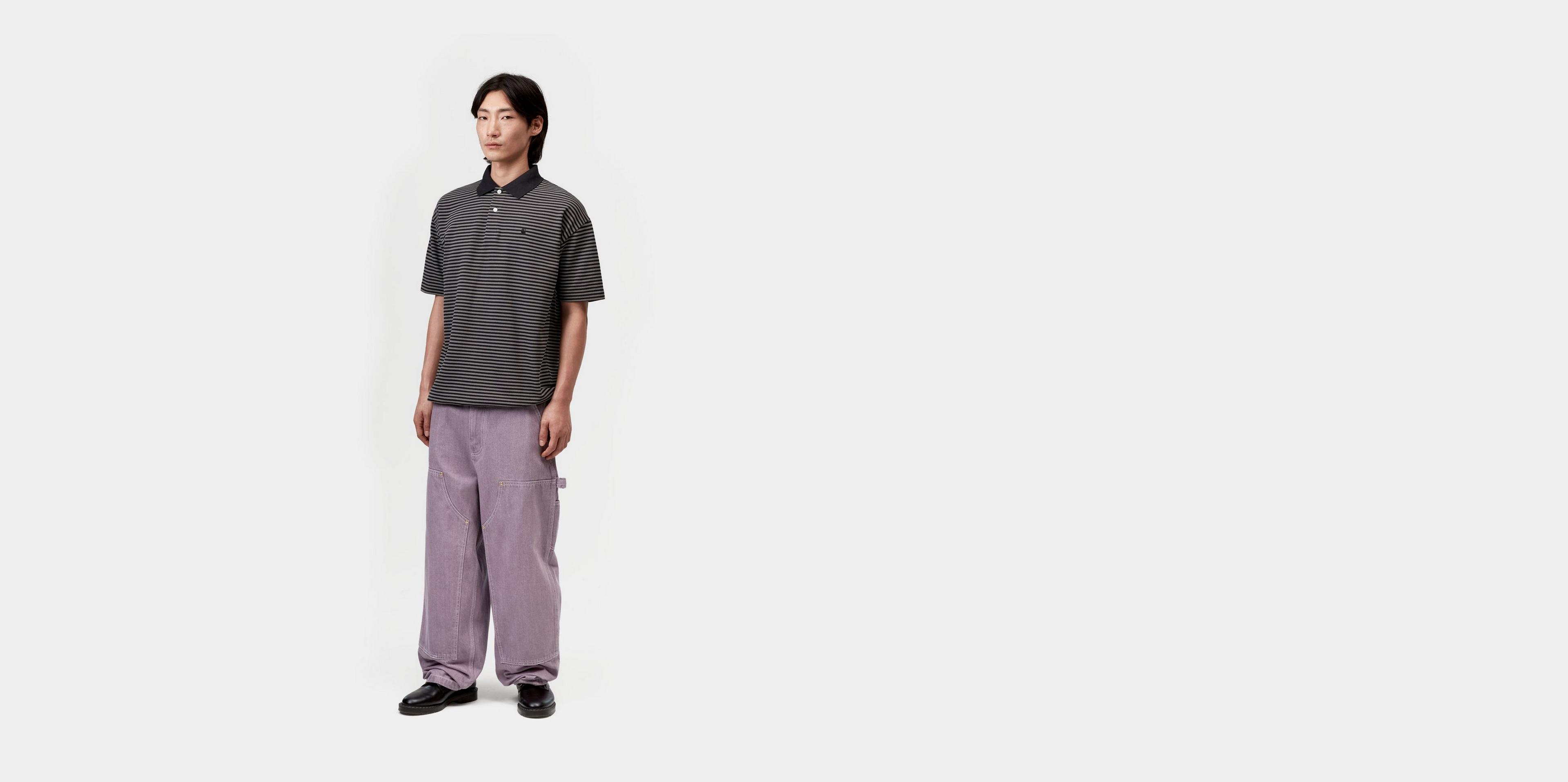 Carhartt WIP S/S Soony Polo, Black/Black | Official Online Store