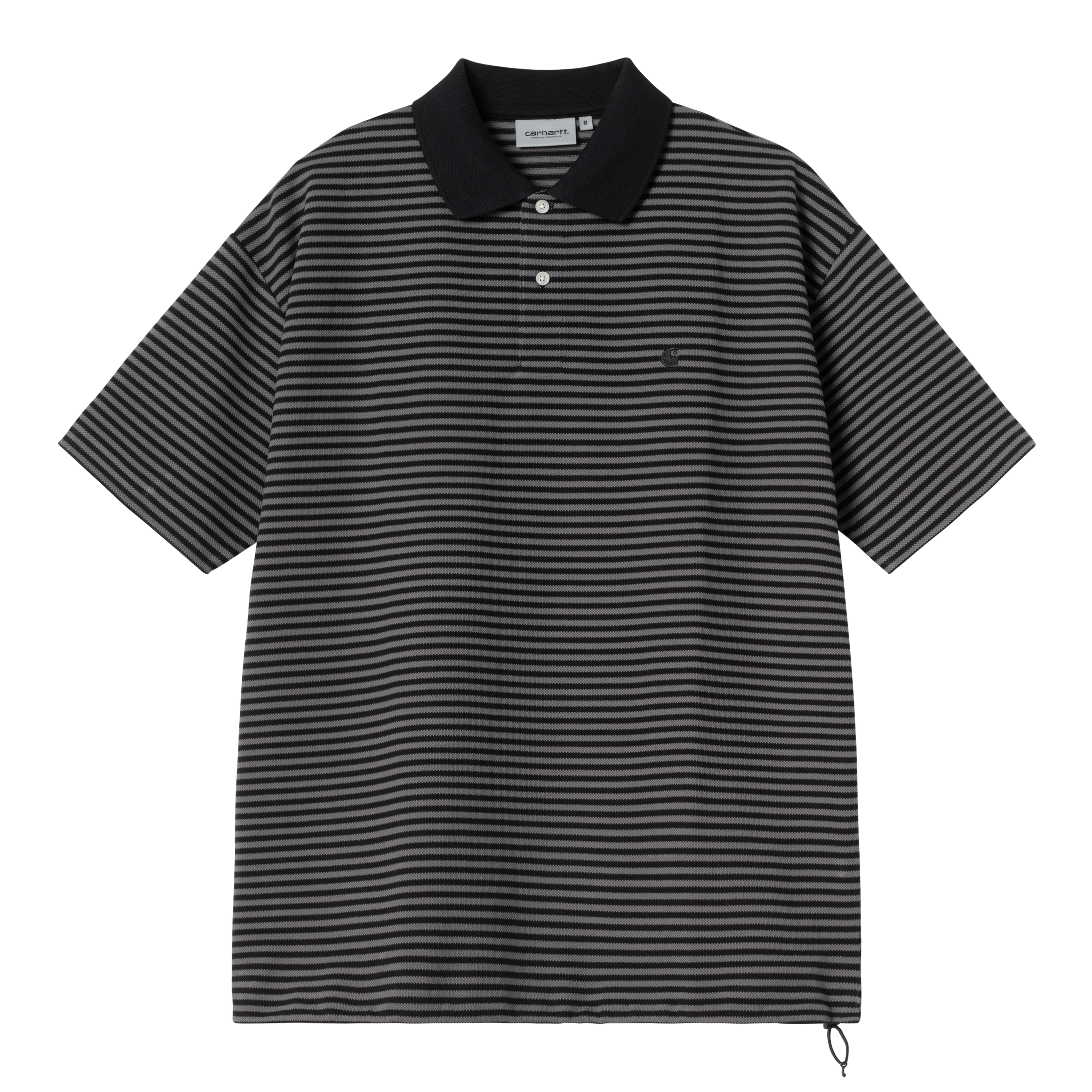 Carhartt WIP S/S Soony Polo, Black/Black | Official Online Store