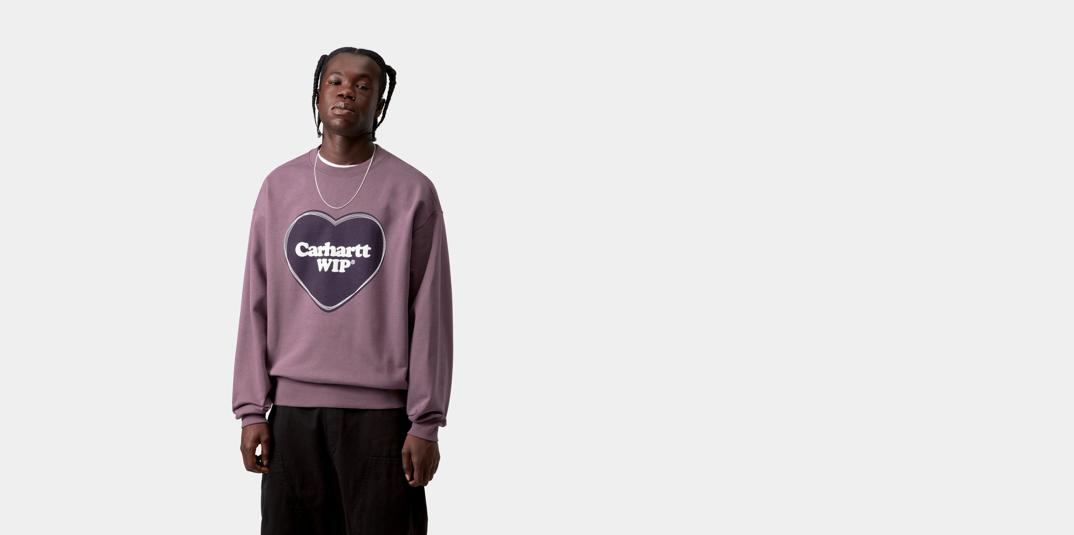 Carhartt WIP Kindness Heart Sweatshirt Phlox | purple | XS | Men