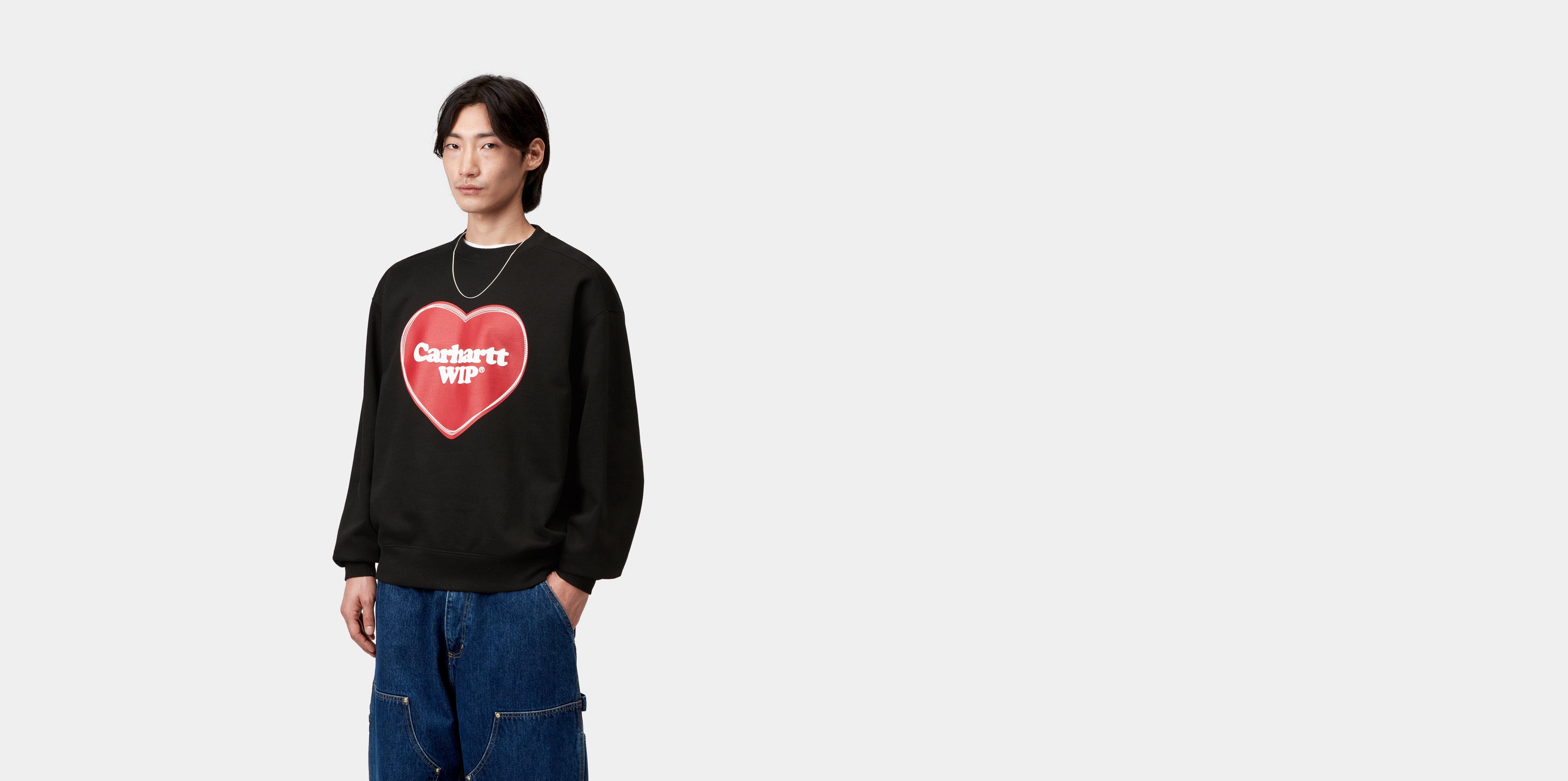 Carhartt WIP Kindness Heart Sweatshirt Black | S | Men