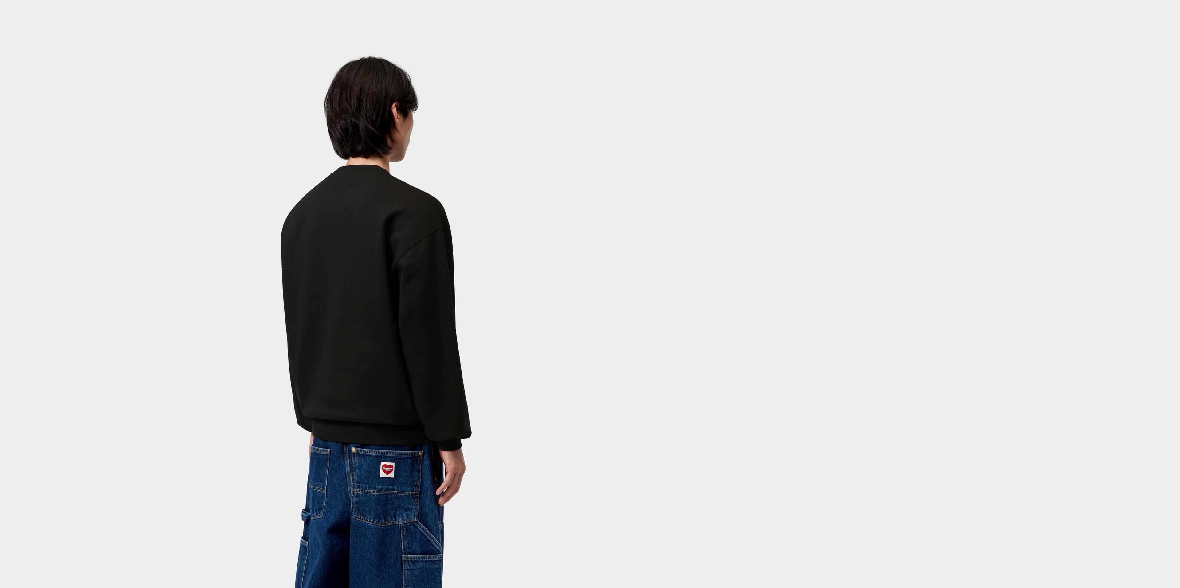 Carhartt WIP Kindness Heart Sweatshirt, Black | Official Online Store