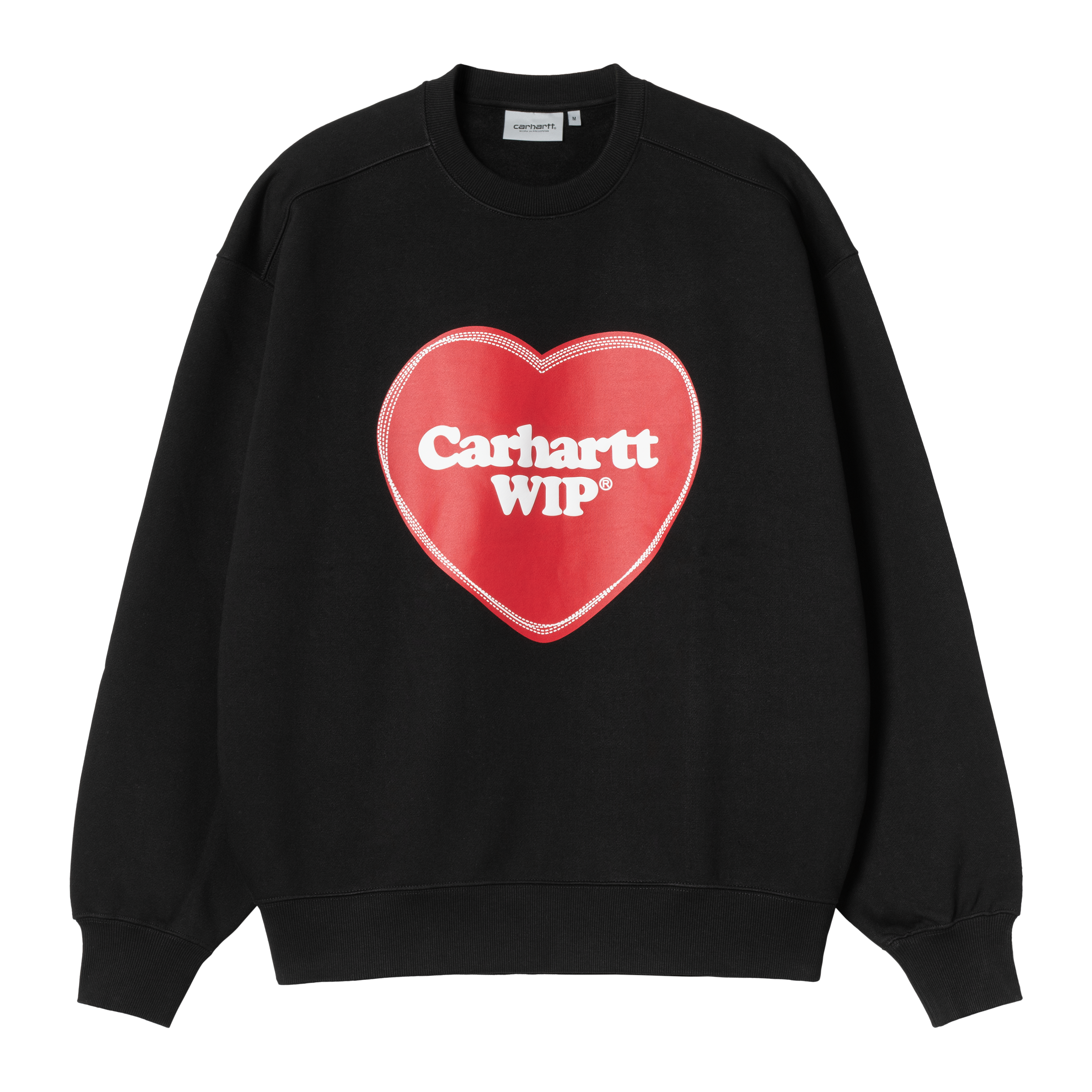 Carhartt WIP Kindness Heart Sweatshirt, Black | Official Online Store