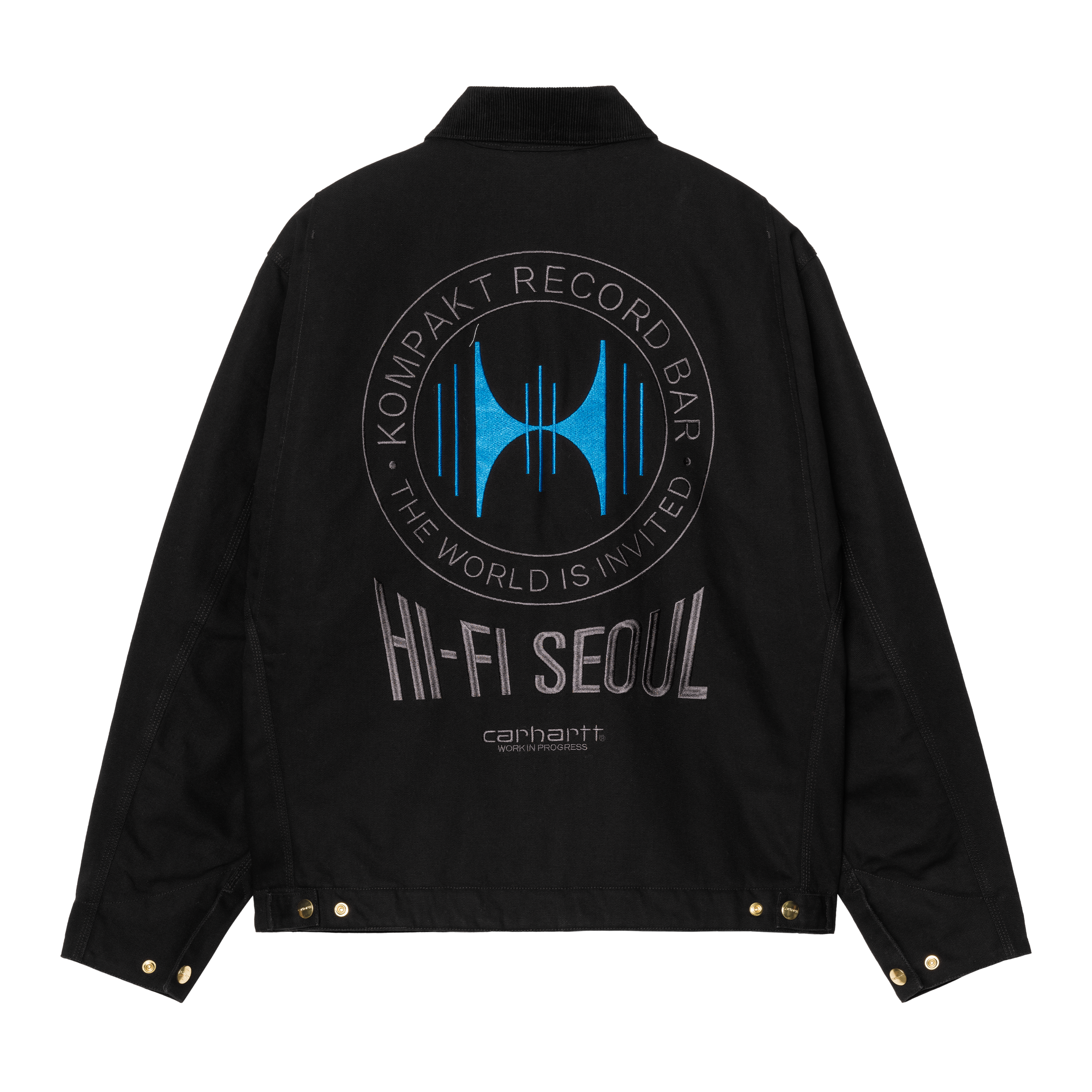 Carhartt デトロイトジャケット Kompakt Record Bar Carhartt WIP Carhartt WIP x Kompakt Record Bar OG Detroit