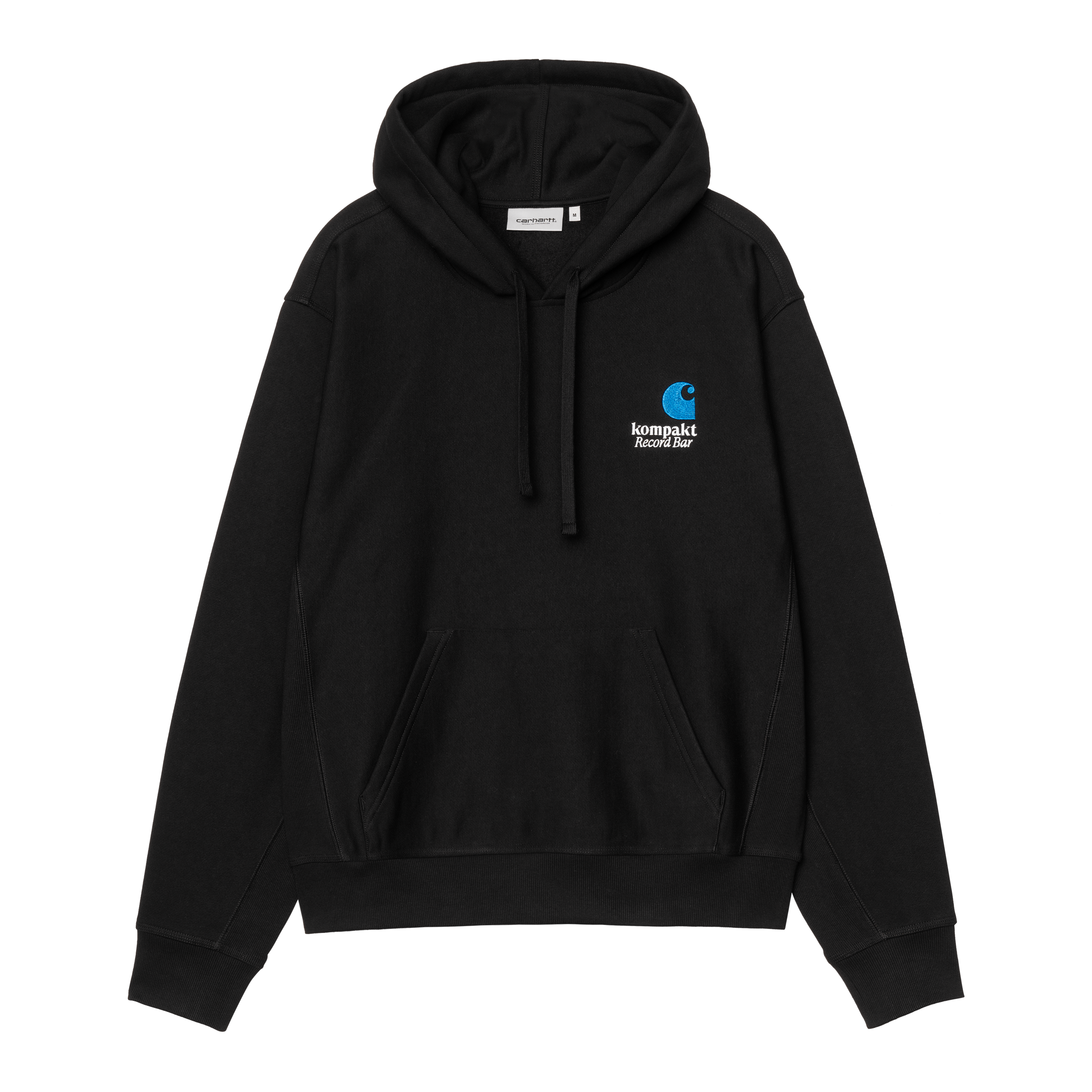 Carhartt ブラックパーカー XS carhartt(カーハート) Hooded Sweatshirt オーバーサイズ プル
