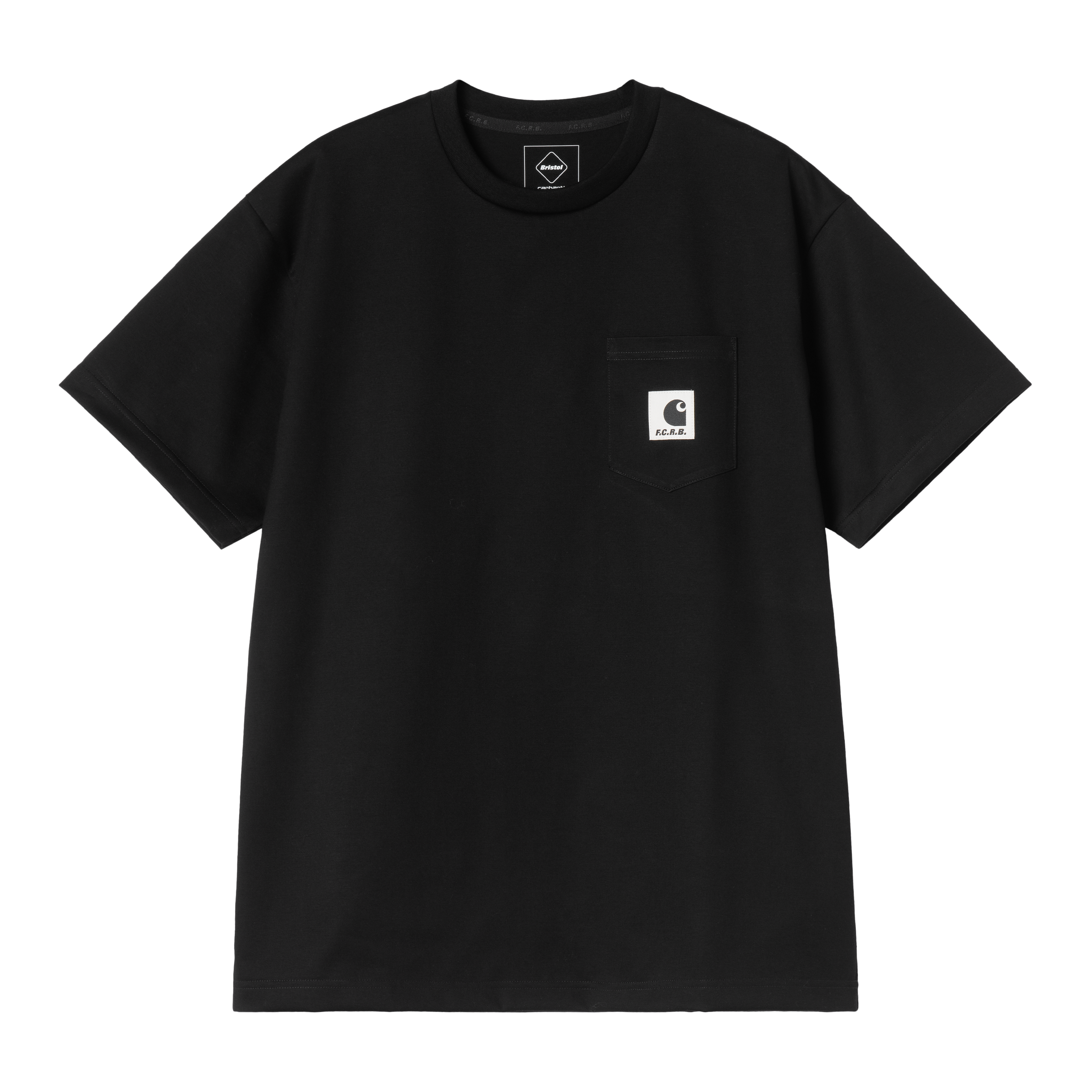 Carhartt WIP F.C.Real Bristol x Carhartt WIP Pocket S/S Tee, Black
