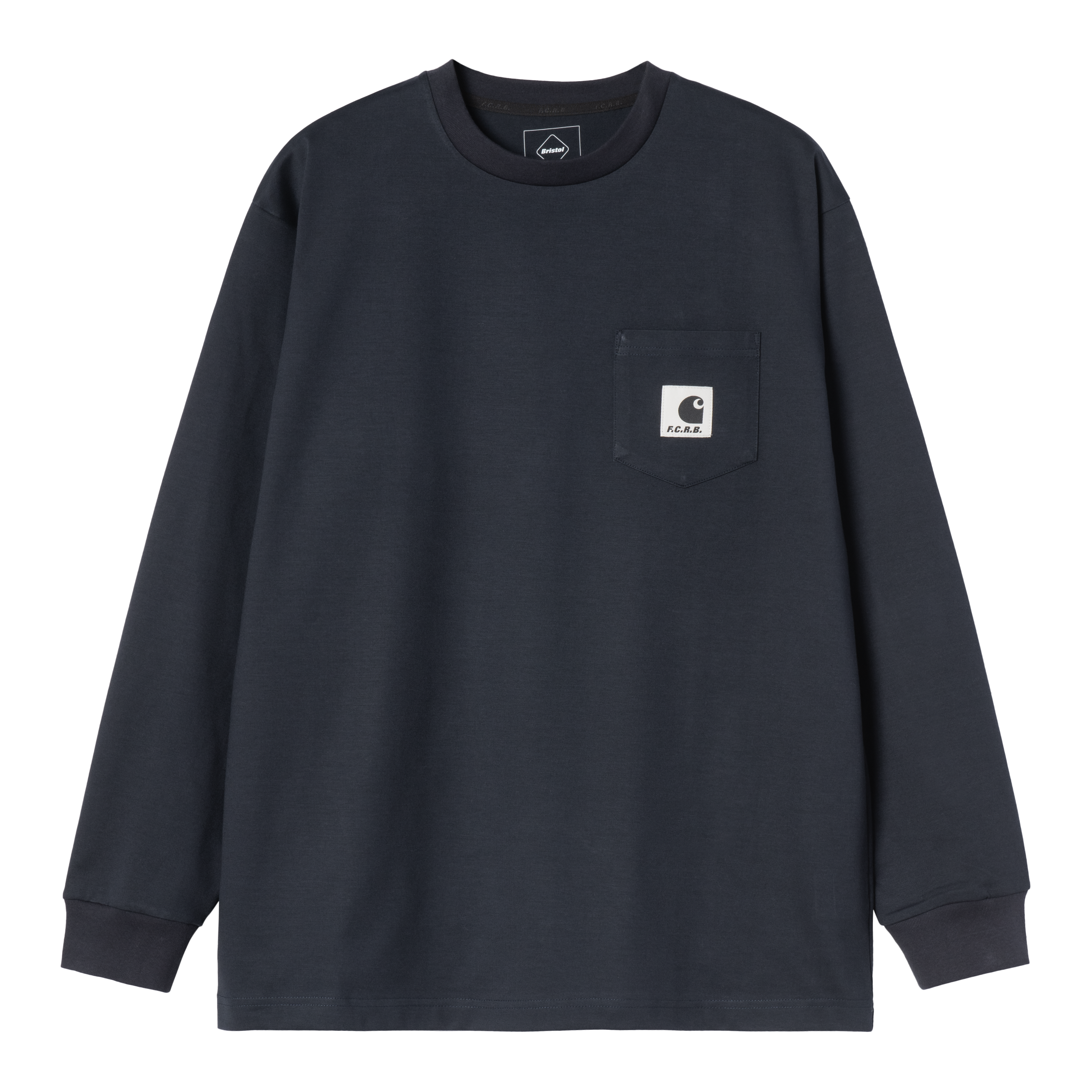 Carhartt WIP F.C.Real Bristol x Carhartt WIP Pocket L/S Tee, Blue