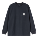 Carhartt WIP F.C.Real Bristol x Carhartt WIP Pocket L/S Tee, Black