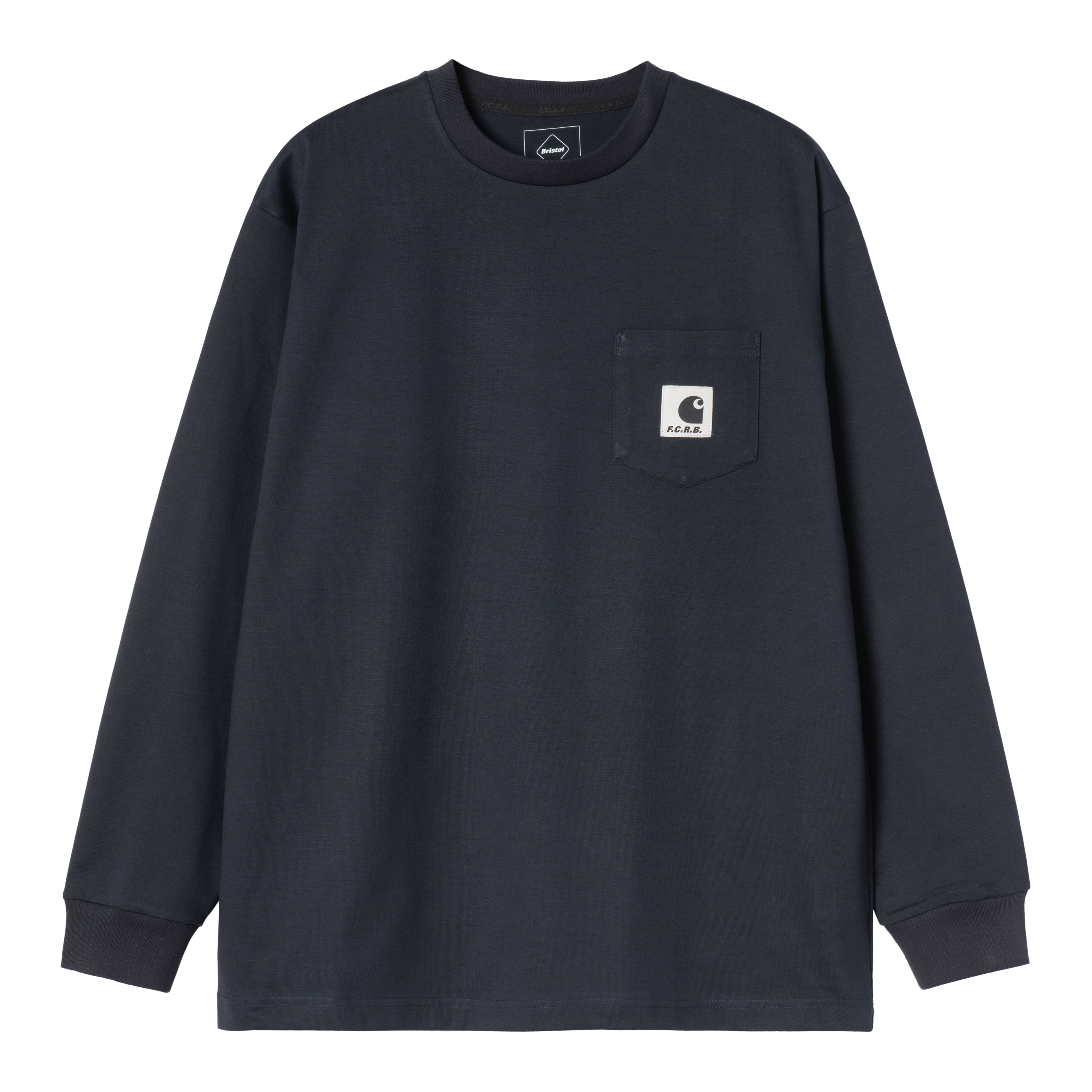 Carhartt WIP F.C.Real Bristol x Carhartt WIP Pocket L/S Tee, Blue