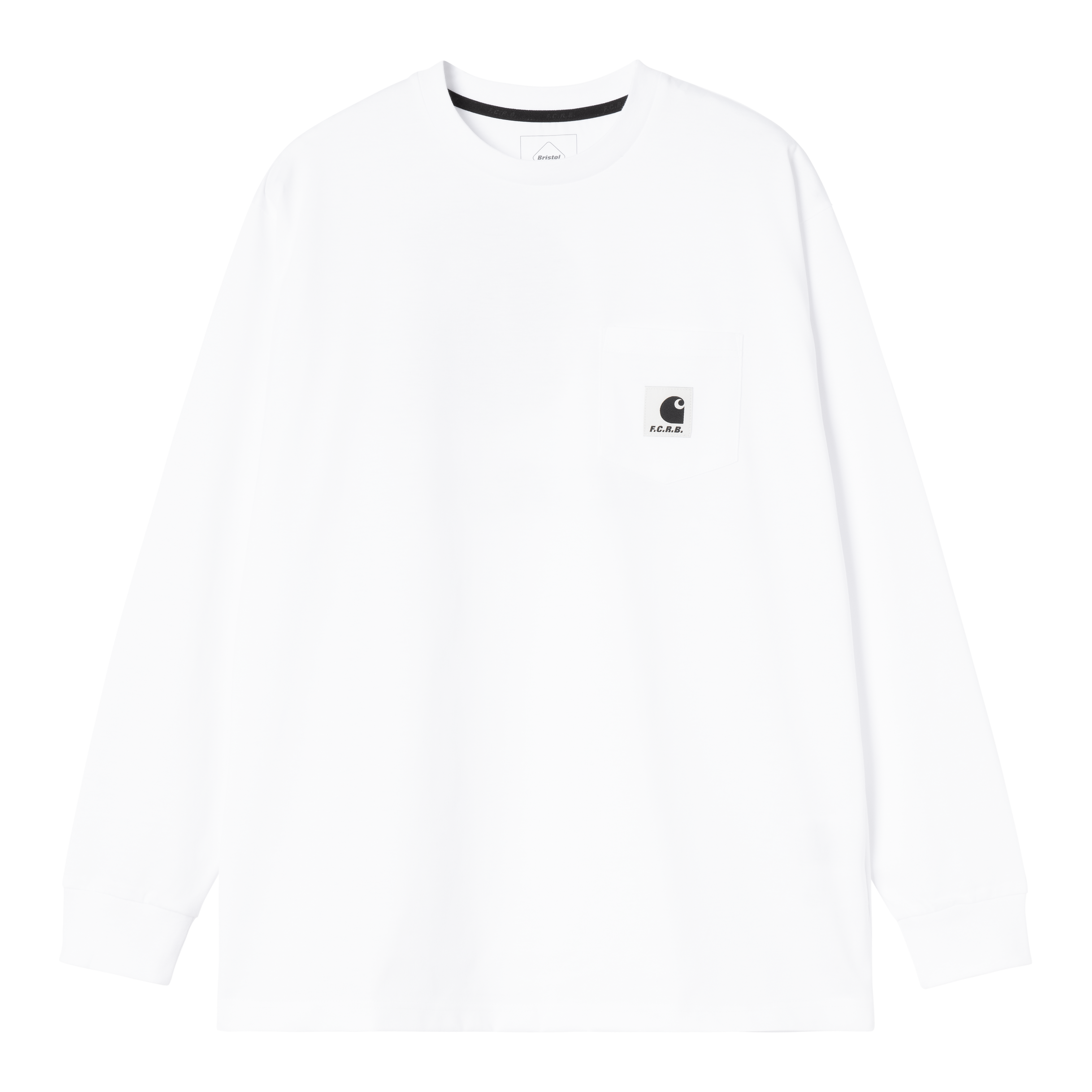 Carhartt WIP F.C.Real Bristol x Carhartt WIP Pocket L/S Tee, White