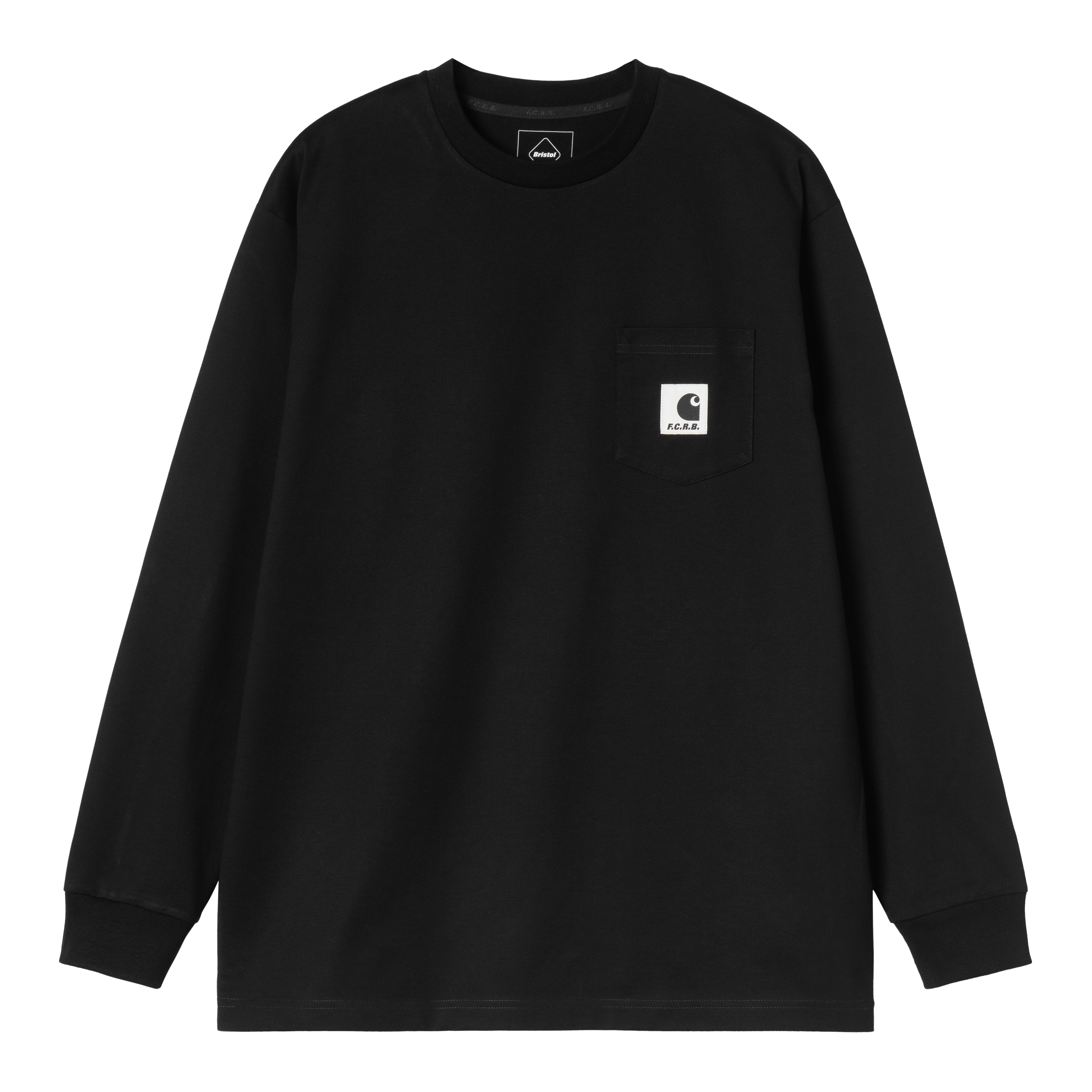 希少Nike F.C. Real Bristol long tee y2k Carhartt WIP F.C.Real Bristol x Carhartt WIP Pocket L/S Tee, Black
