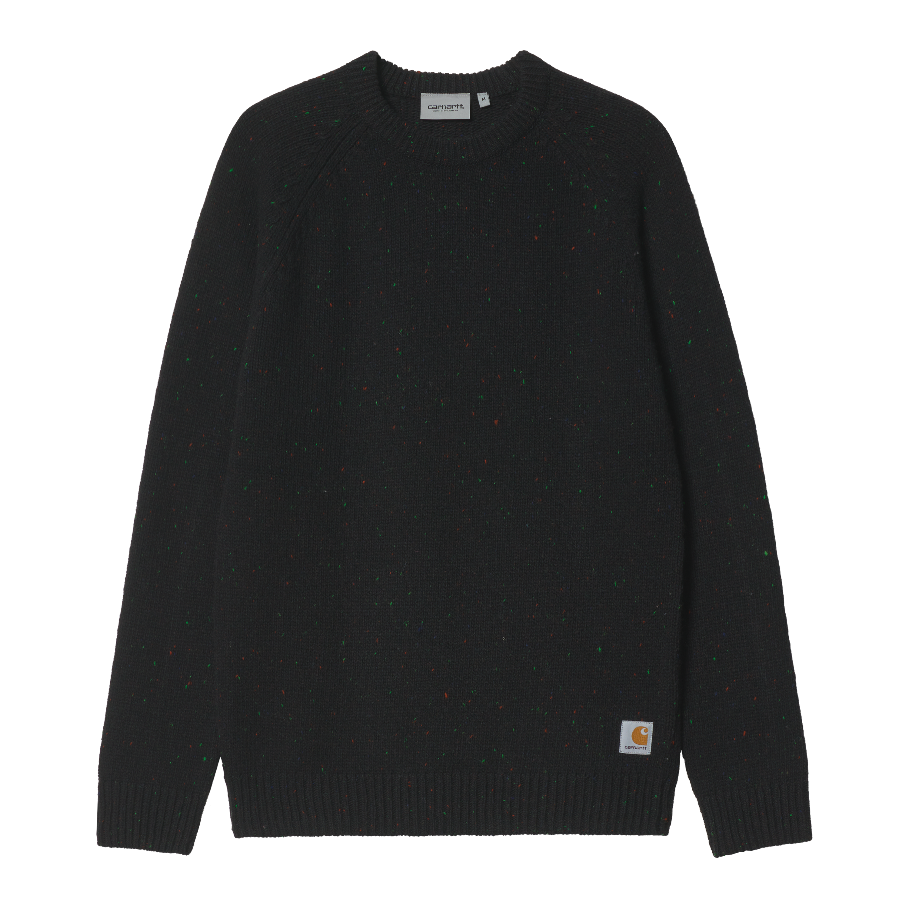 Carhartt WIP Anglistic Sweater, Speckled Black | Boutique en ligne officielle