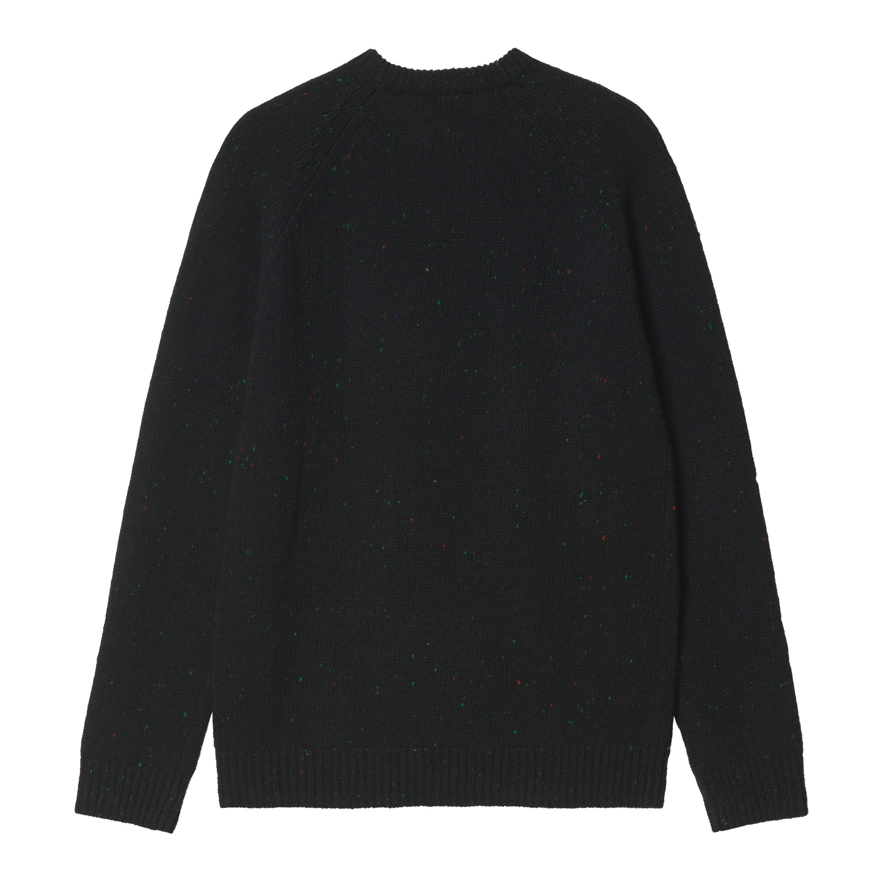 Carhartt WIP Anglistic Sweater Speckled Black Official Online Store