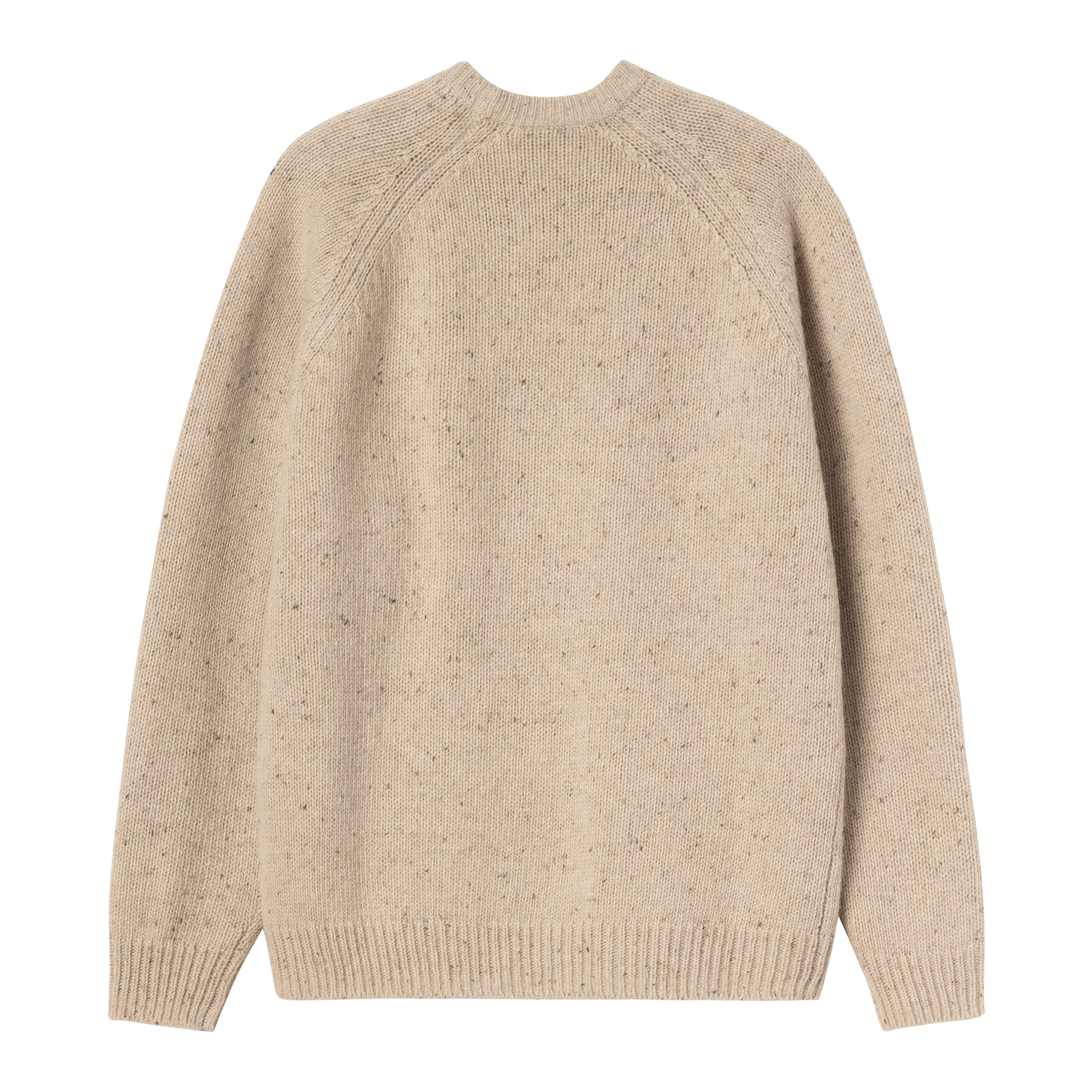 Carhartt WIP Anglistic Sweater, Speckled Fleur de Sel | Official 