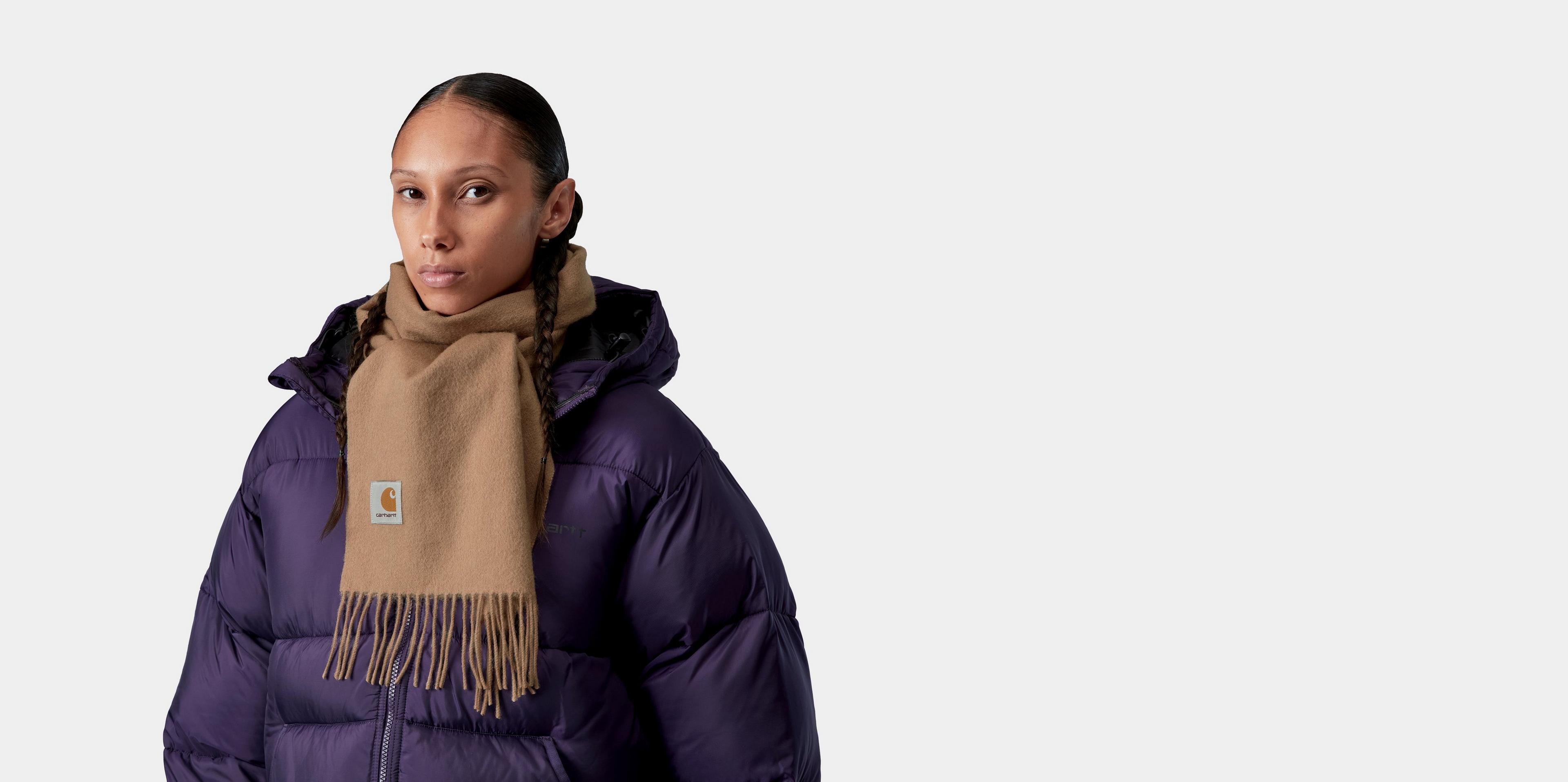 Carhartt WIP Clan Scarf, Peanut | Official Online Store