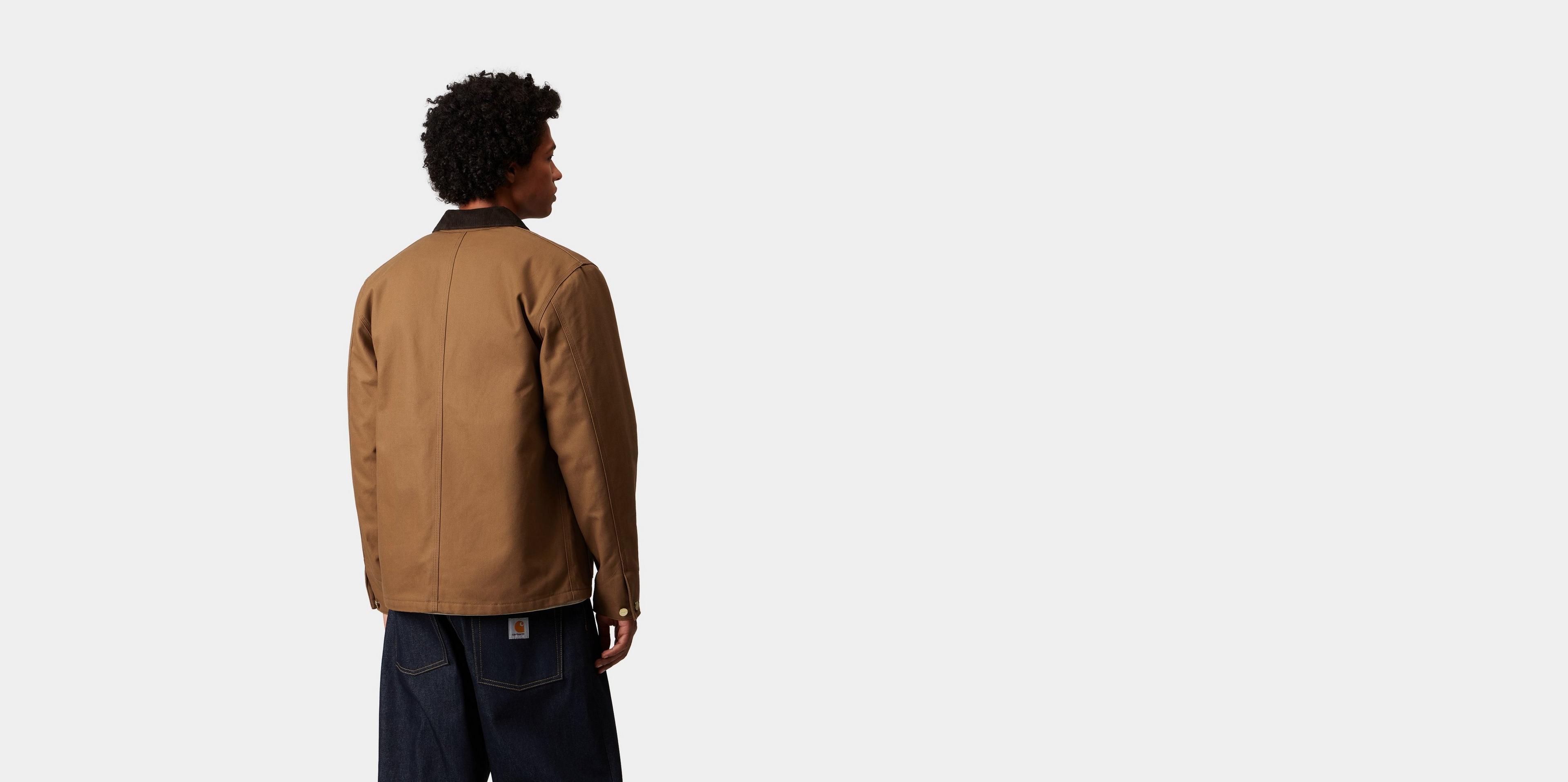 Carhartt WIP MICHIGAN COAT ハミルトンブラウン M Carhartt WIP Michigan Coat (Summer), Black / Black