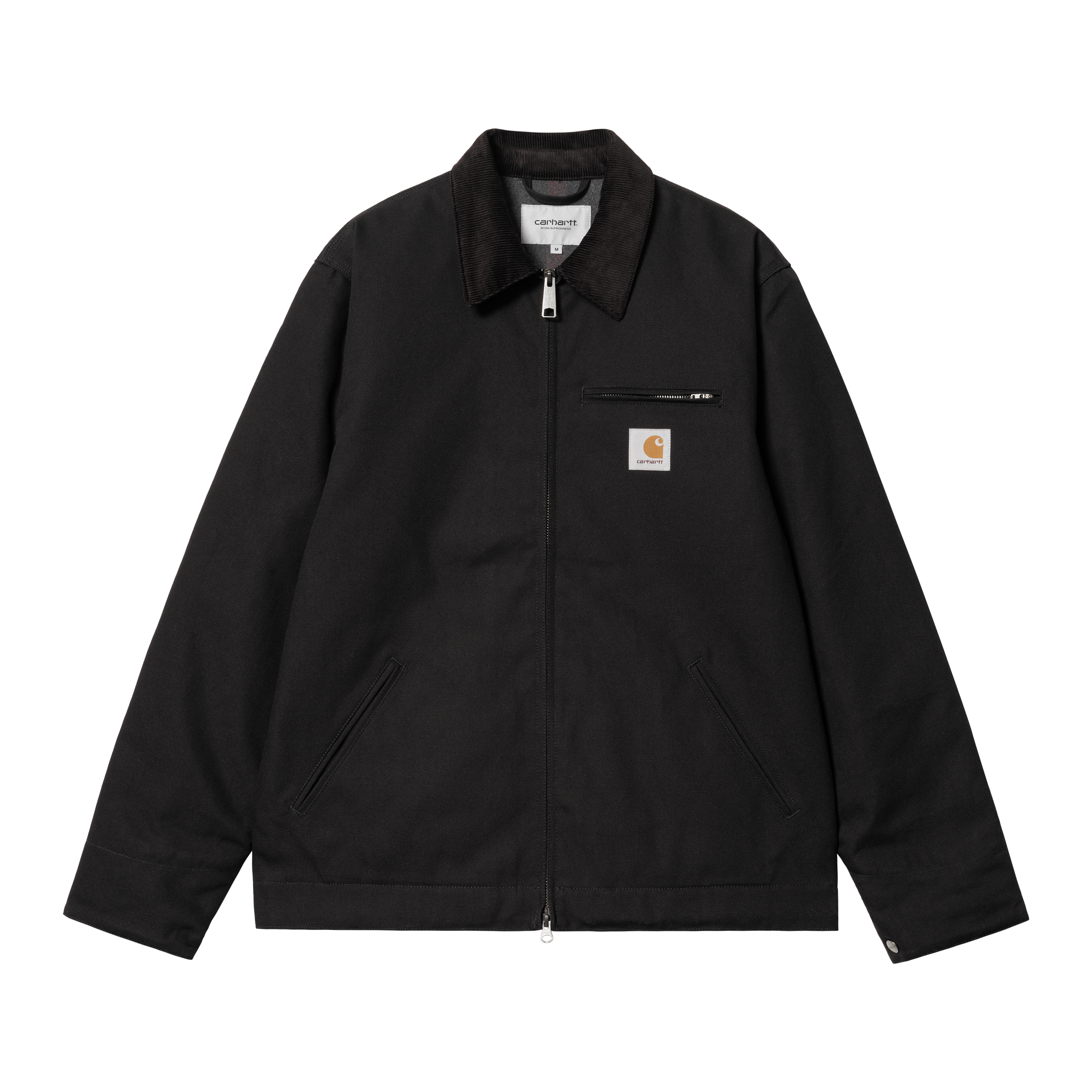 Carhartt WIP Detroit Jacket (Winter)  Black (rigid) – Page Detroit Jacket  (Winter) – Carhartt WIP USA