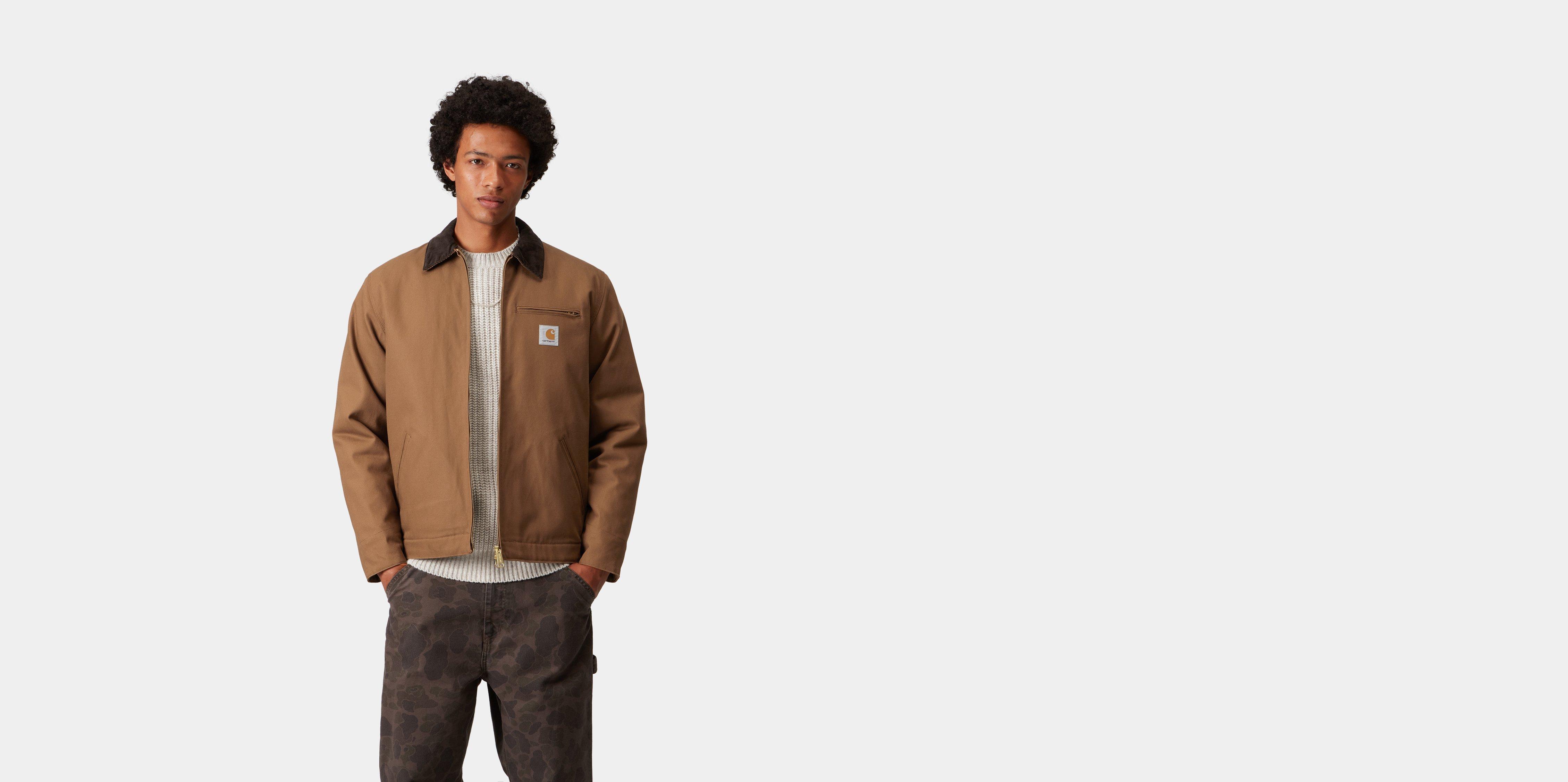 ジャケット・アウター DETROIT JACKET - HamiltonBrown / Tobacco Carhartt WIP Detroit Jacket (Winter), Hamilton Brown / Tobacco