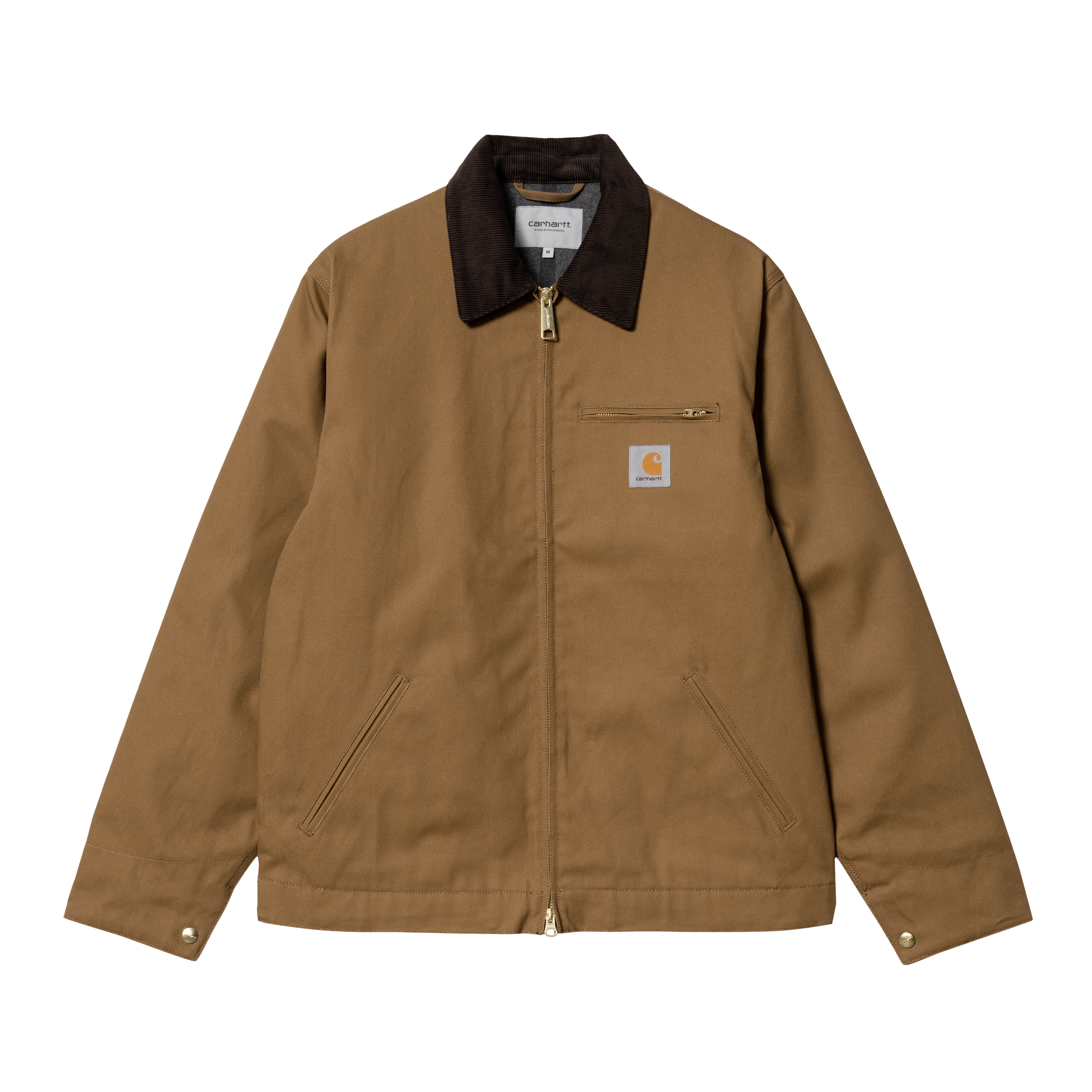 ジャケット・アウター carhartt wip DETROIT JACKET Tobacco Carhartt WIP Detroit Jacket (Winter), Hamilton Brown / Tobacco