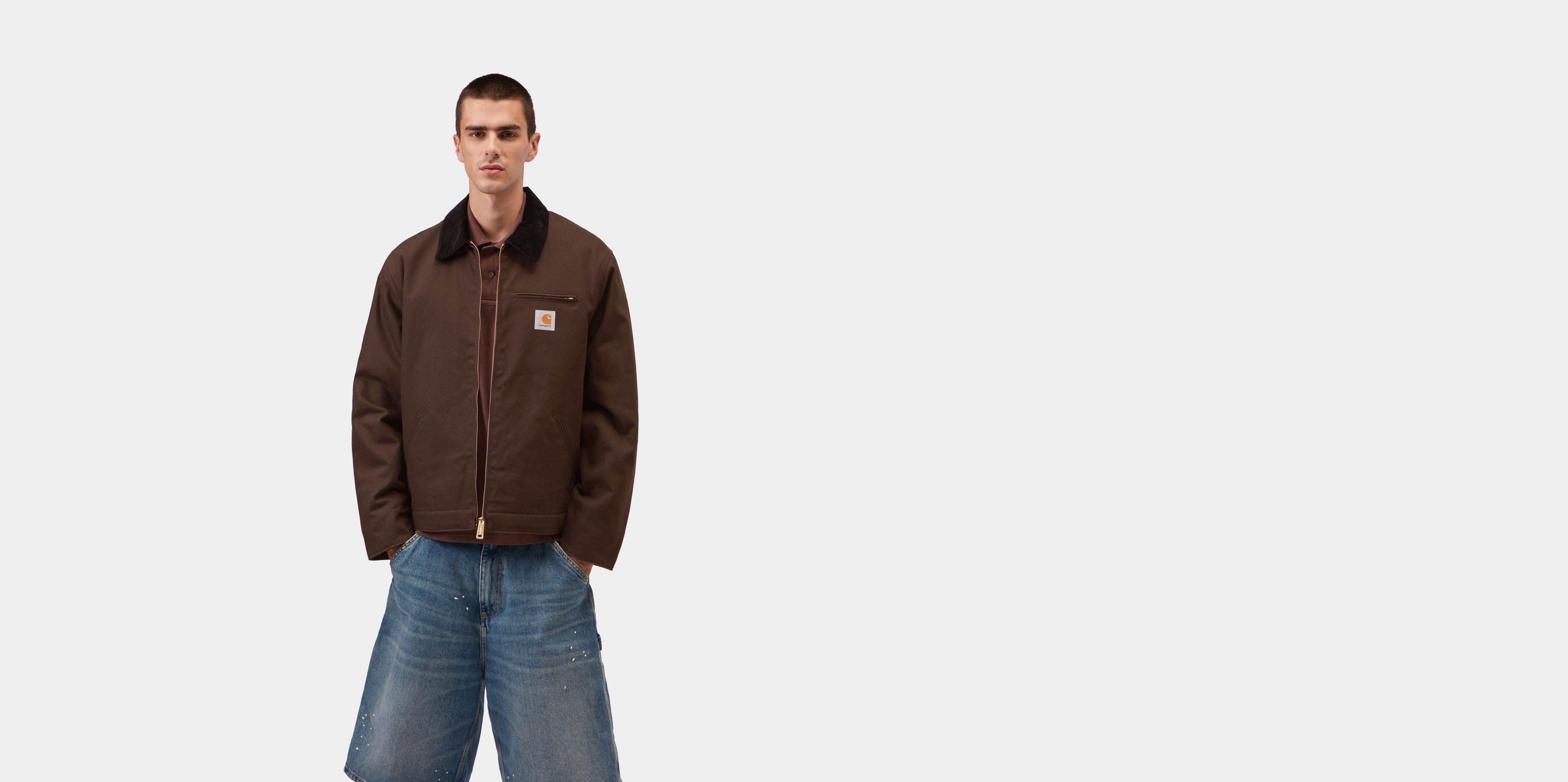 Carhartt WIP Detroit Jacket (Winter) Tobacco / Black rigid | brown | M | Men