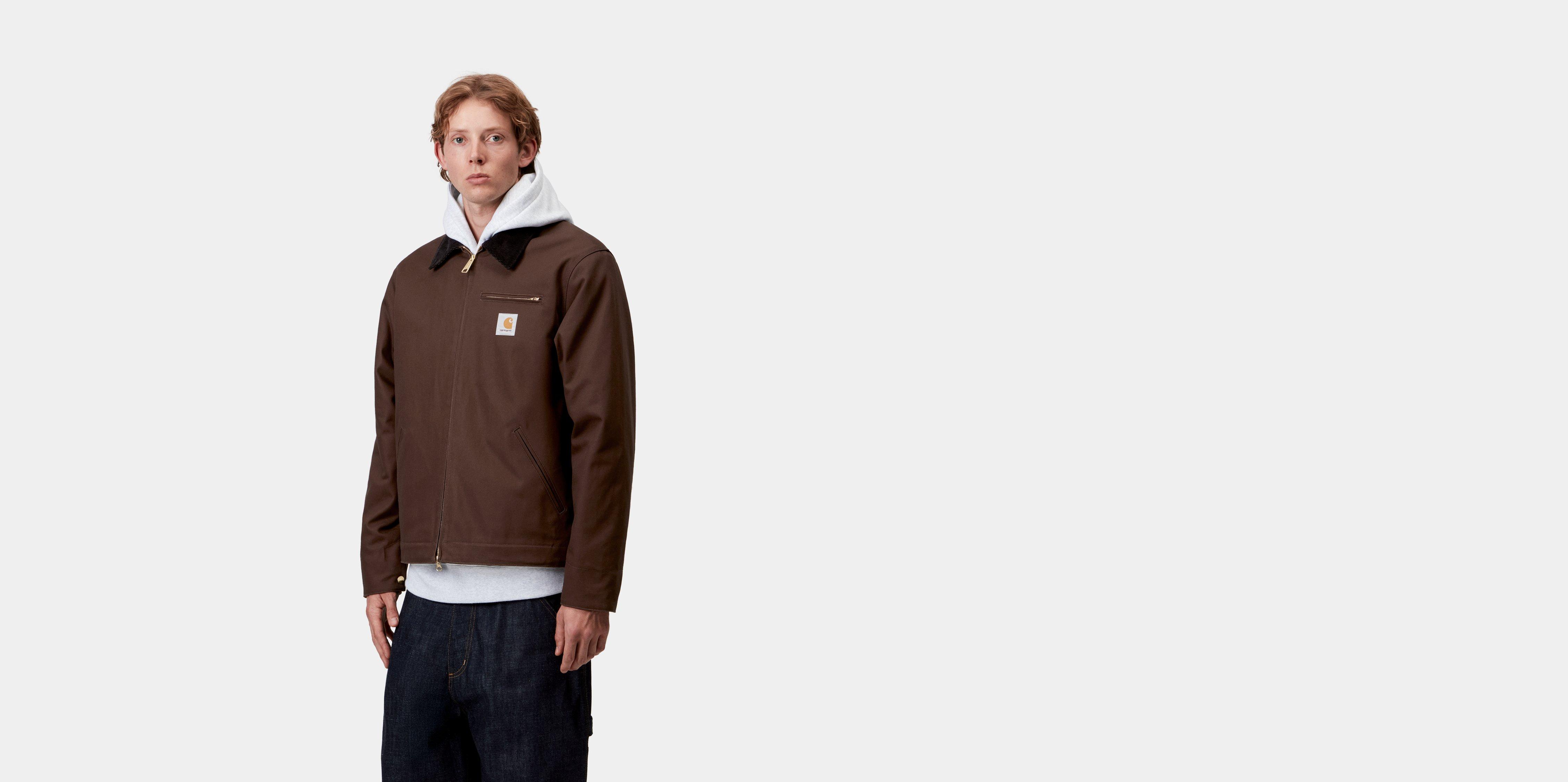 Carhartt WIP Detroit Jacket (Winter), Tobacco / Black | Official