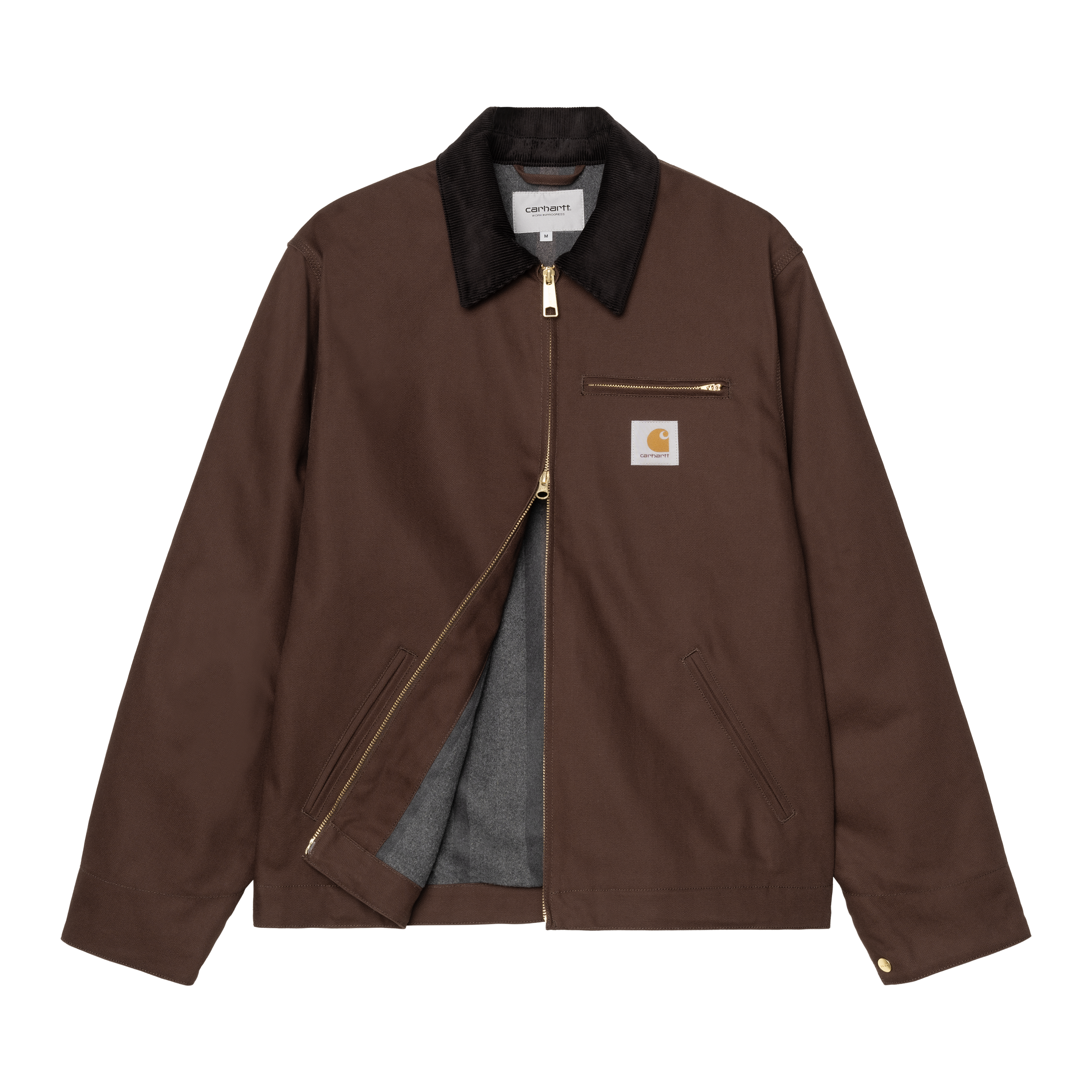 ジャケット・アウター Carhartt wip Detroit Jacket Tobacco XL Carhartt WIP Detroit Jacket (Winter), Tobacco / Black | Official