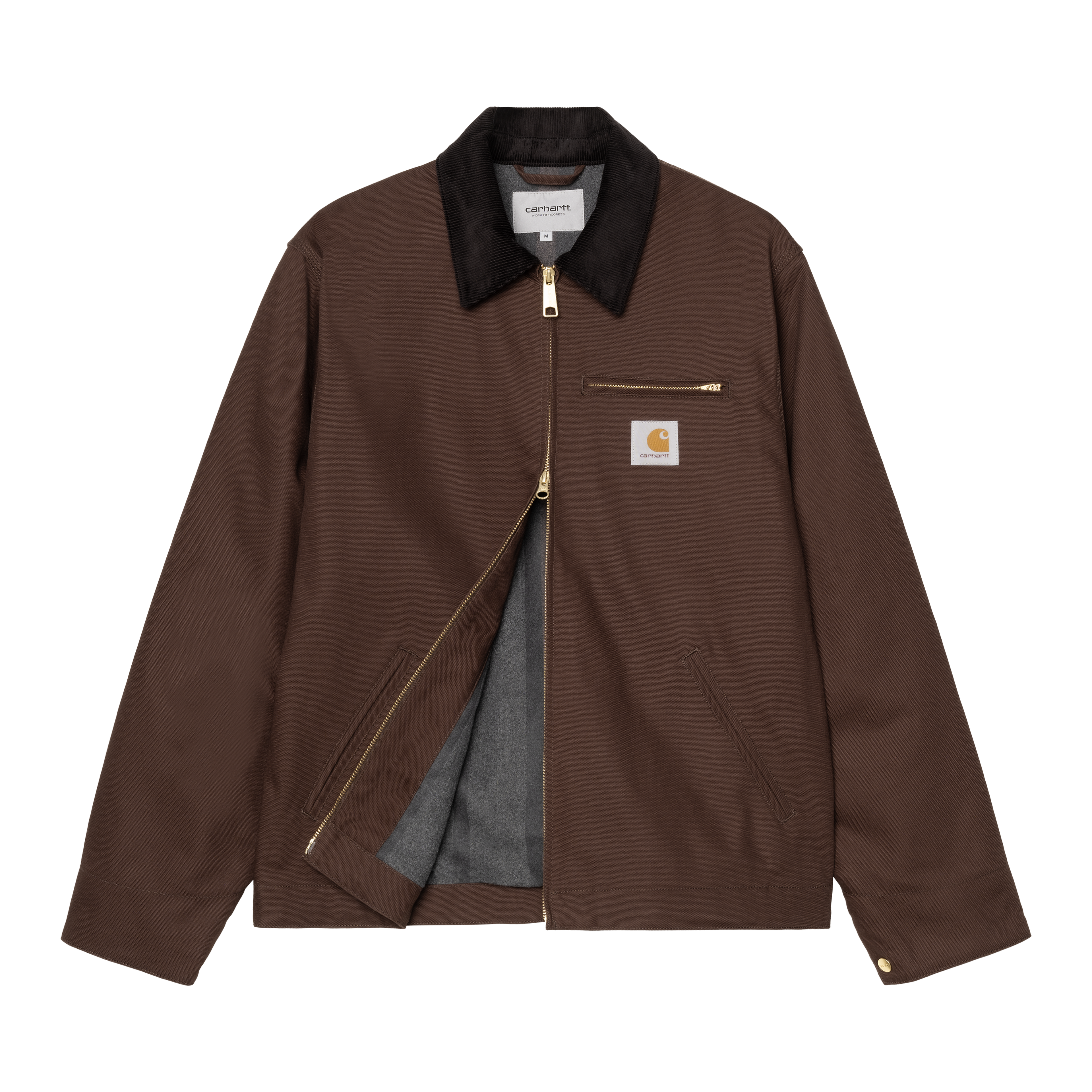 Carhartt WIP Detroit Jacket (Winter), Tobacco / Black