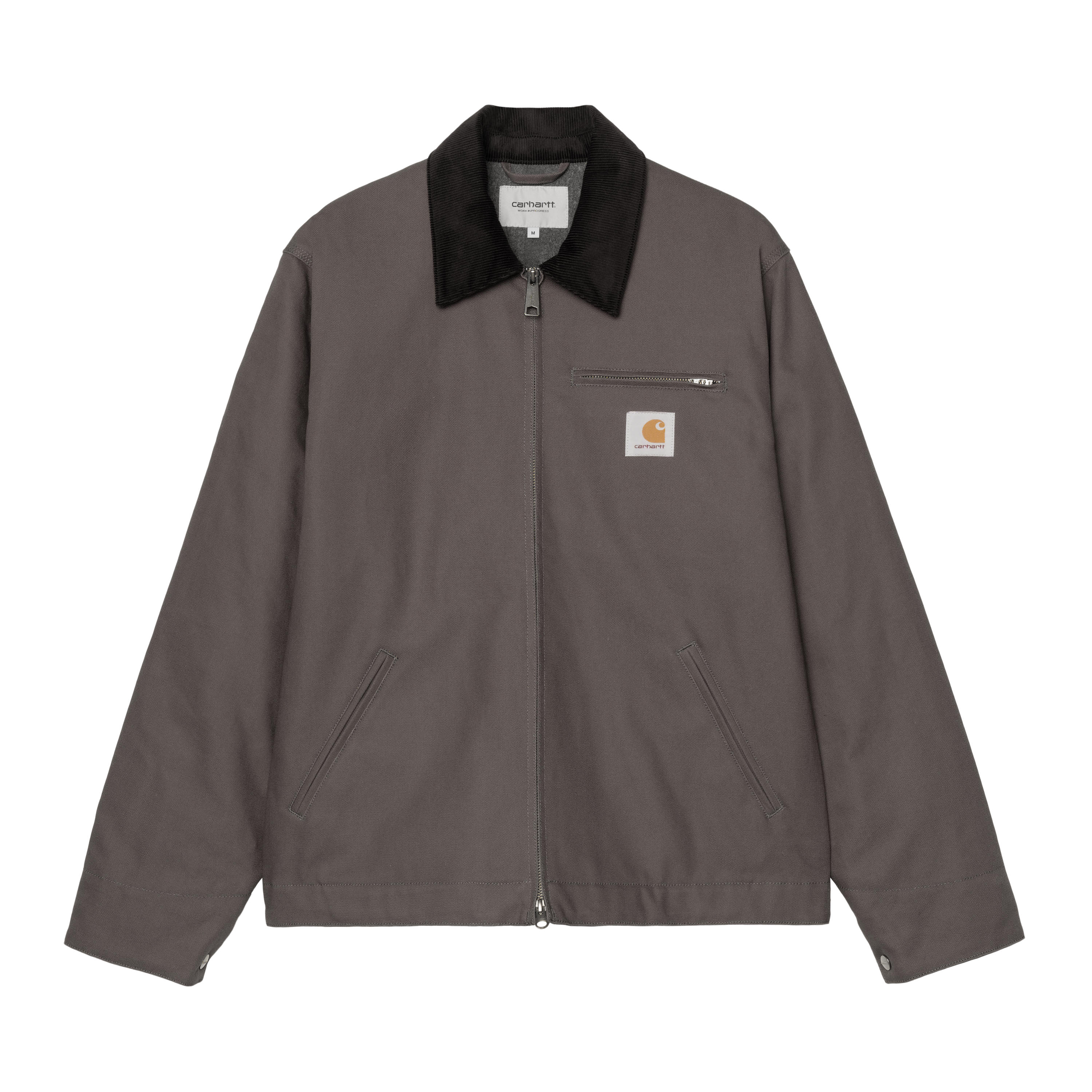 Carhartt WIP Detroit Jacket (Winter), Graphite / Black | Official