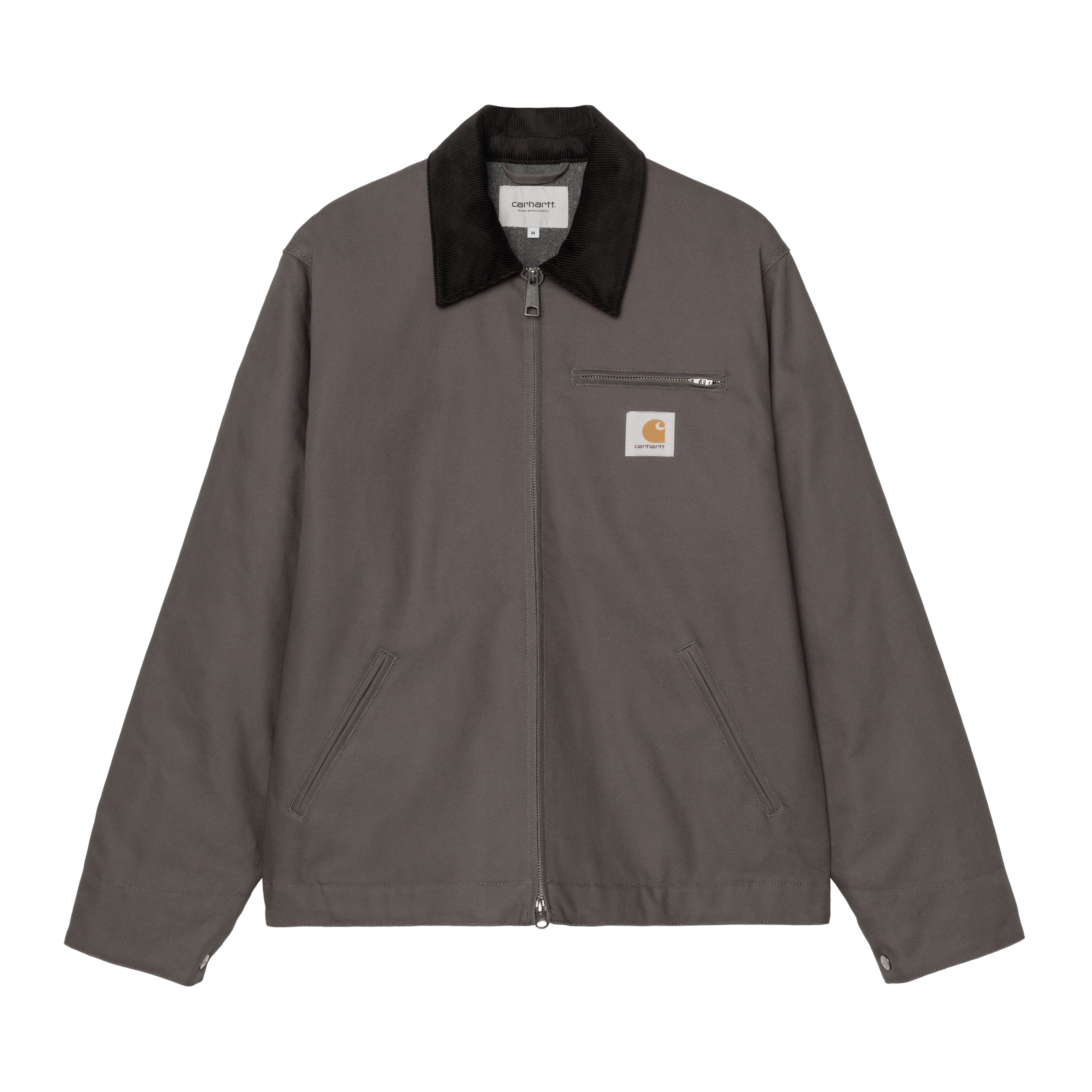 Carhartt WIP Detroit Jacket (Winter), Graphite / Black | Official