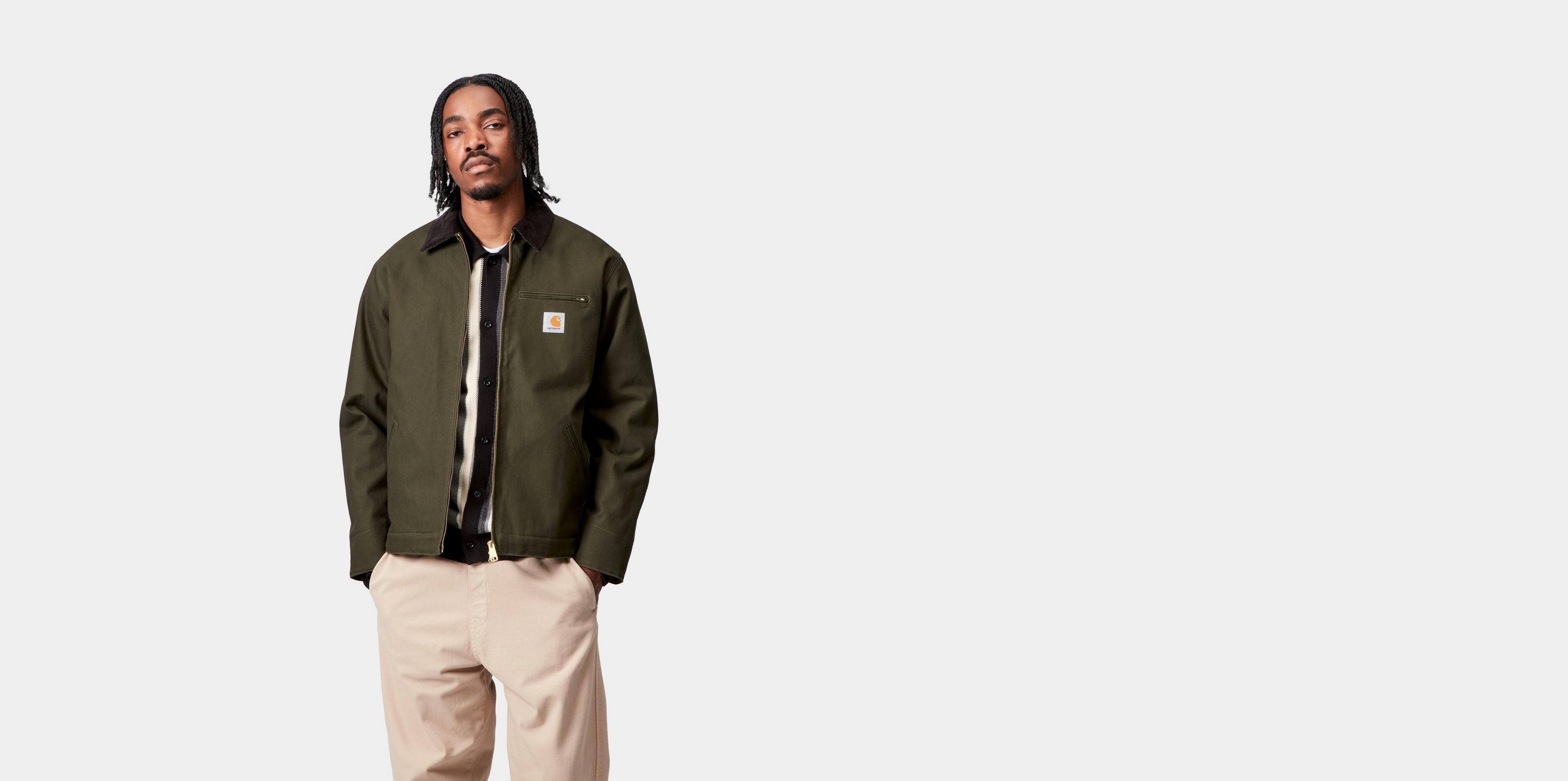 Carhartt WIP Detroit Jacket (Winter), Olive / Black | Official
