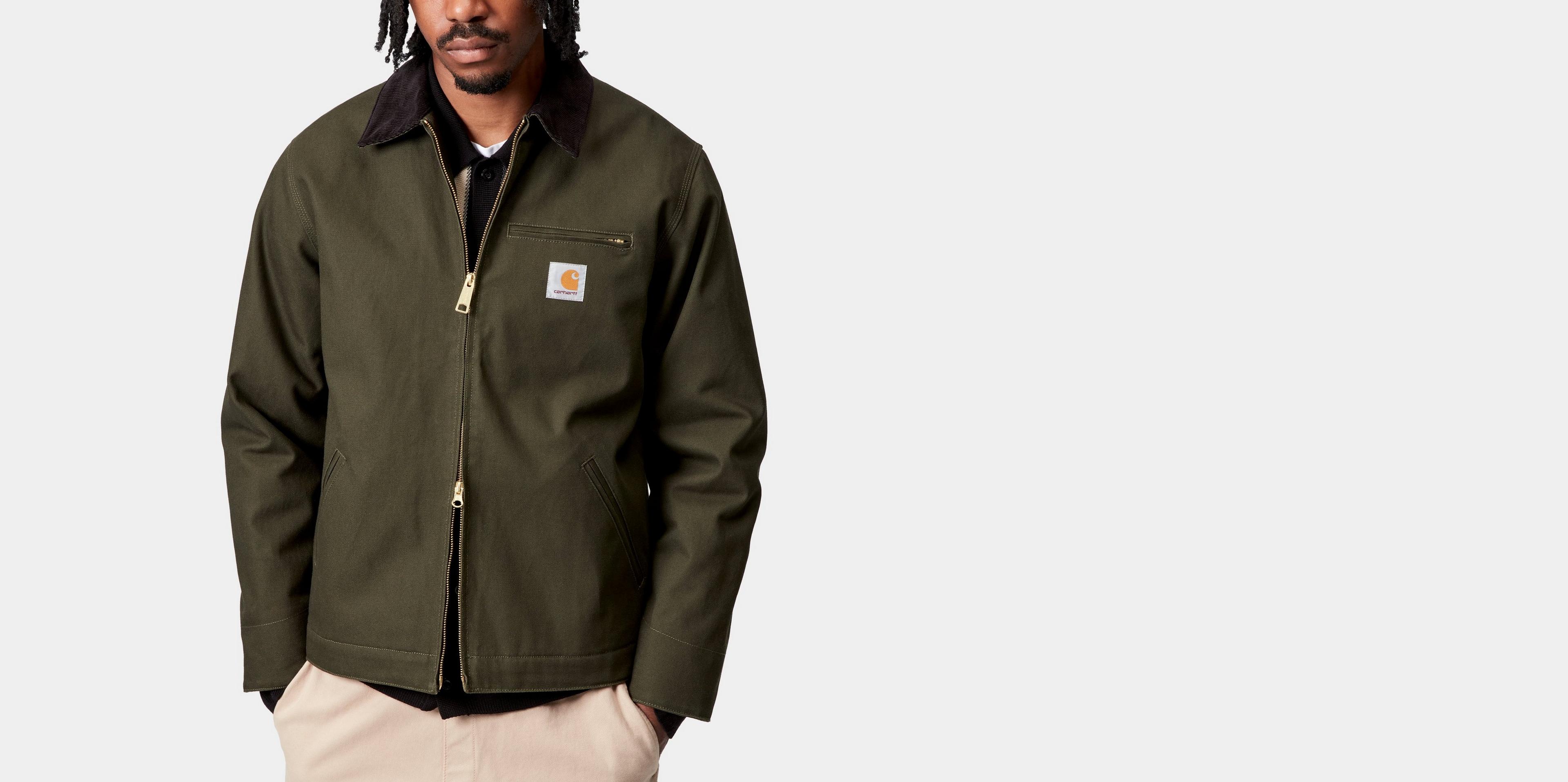 Carhartt WIP Detroit Jacket (Winter), Olive / Black | Official