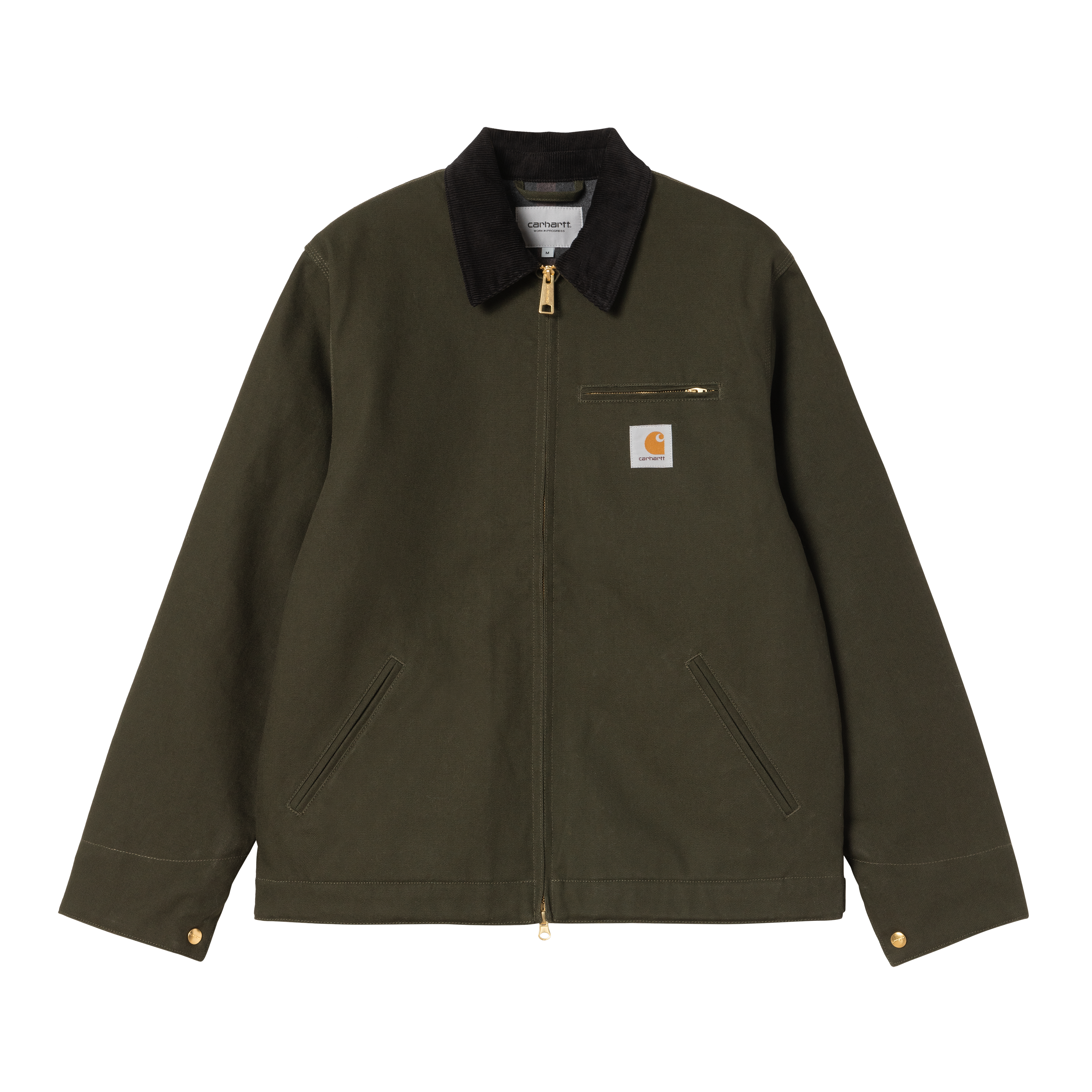 Carhartt WIP Detroit Jacket (Winter), Olive / Black | Official