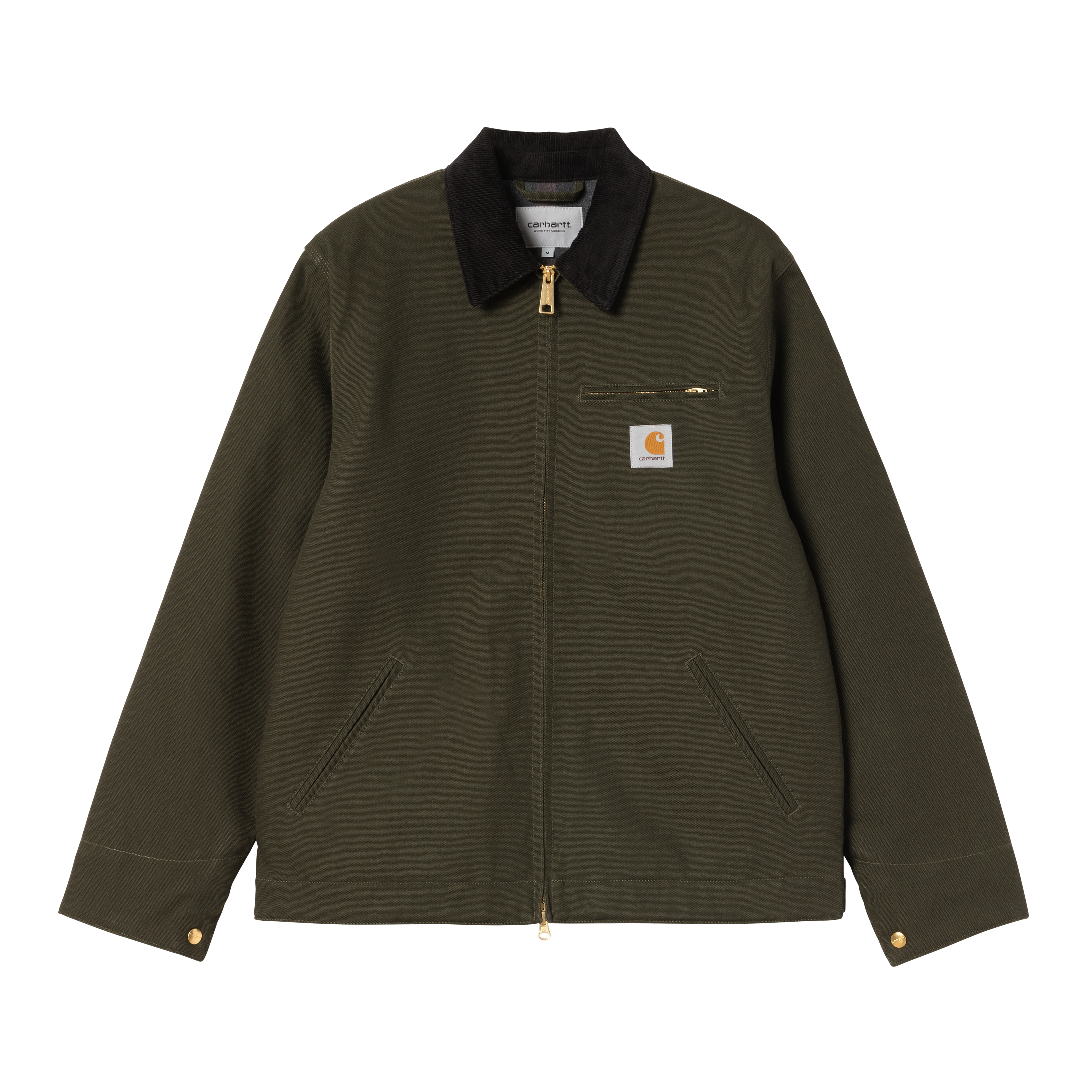 Carhartt WIP Detroit Jacket (Winter), Olive / Black | Official