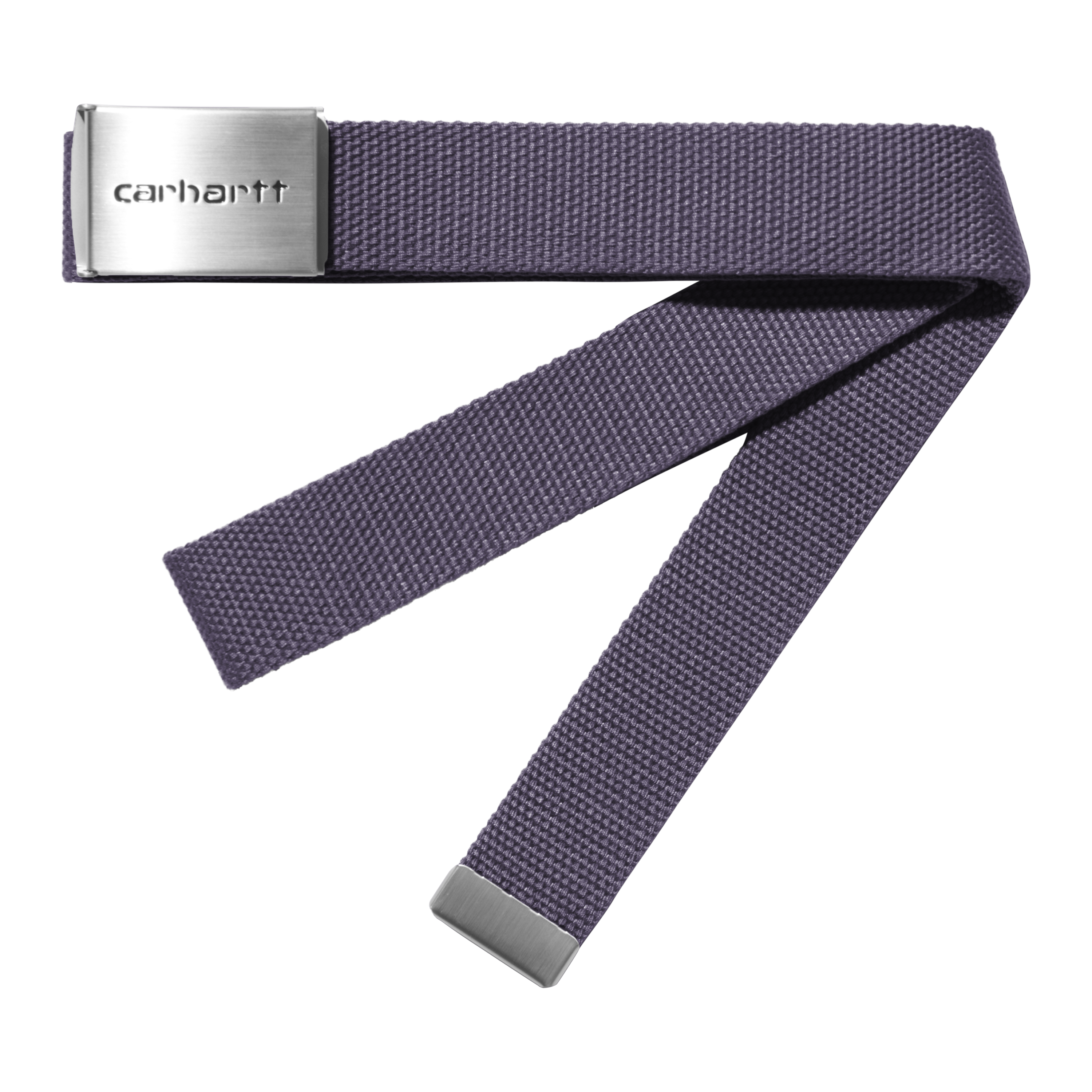 Carhartt WIP Clip Belt Chrome Shady Purple