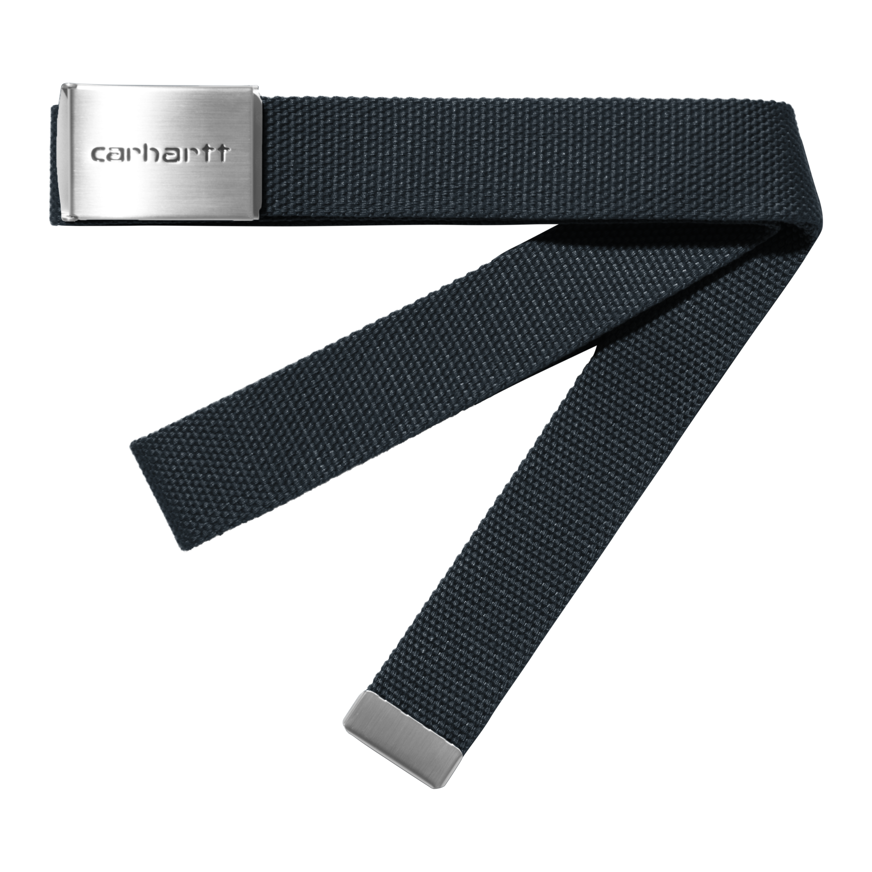Carhartt WIP Clip Belt Chrome Deep Night | blue