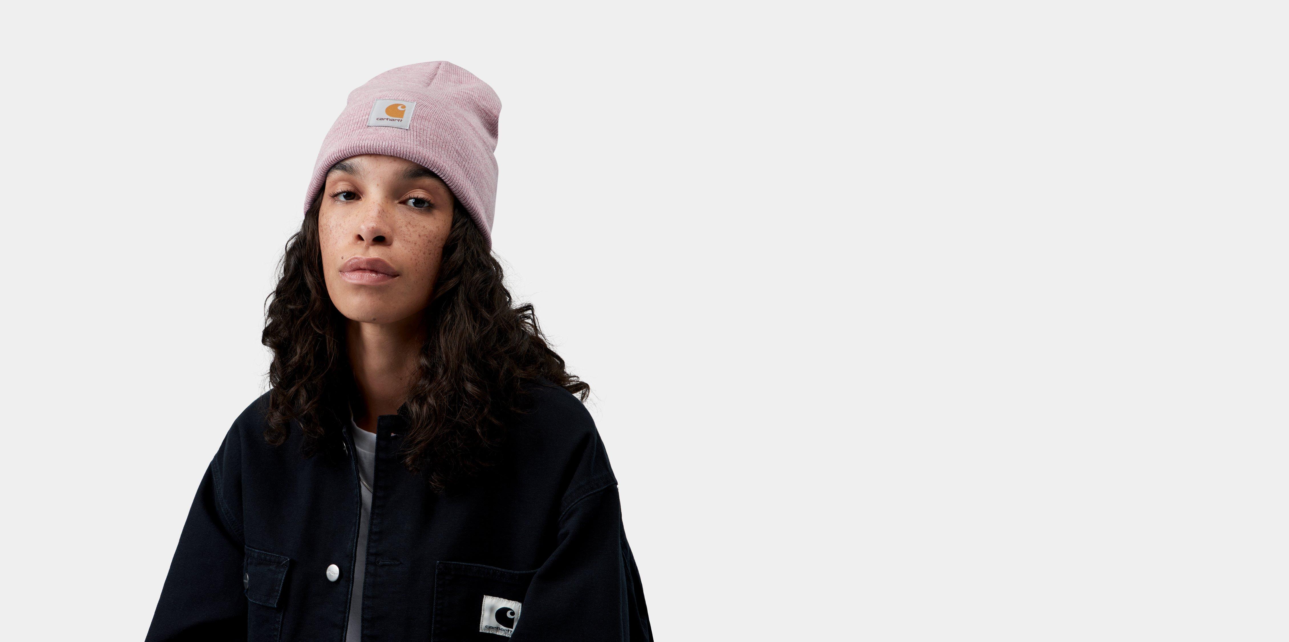 Carhartt WIP Acrylic Watch Hat Hortensia Heather | purple|pink